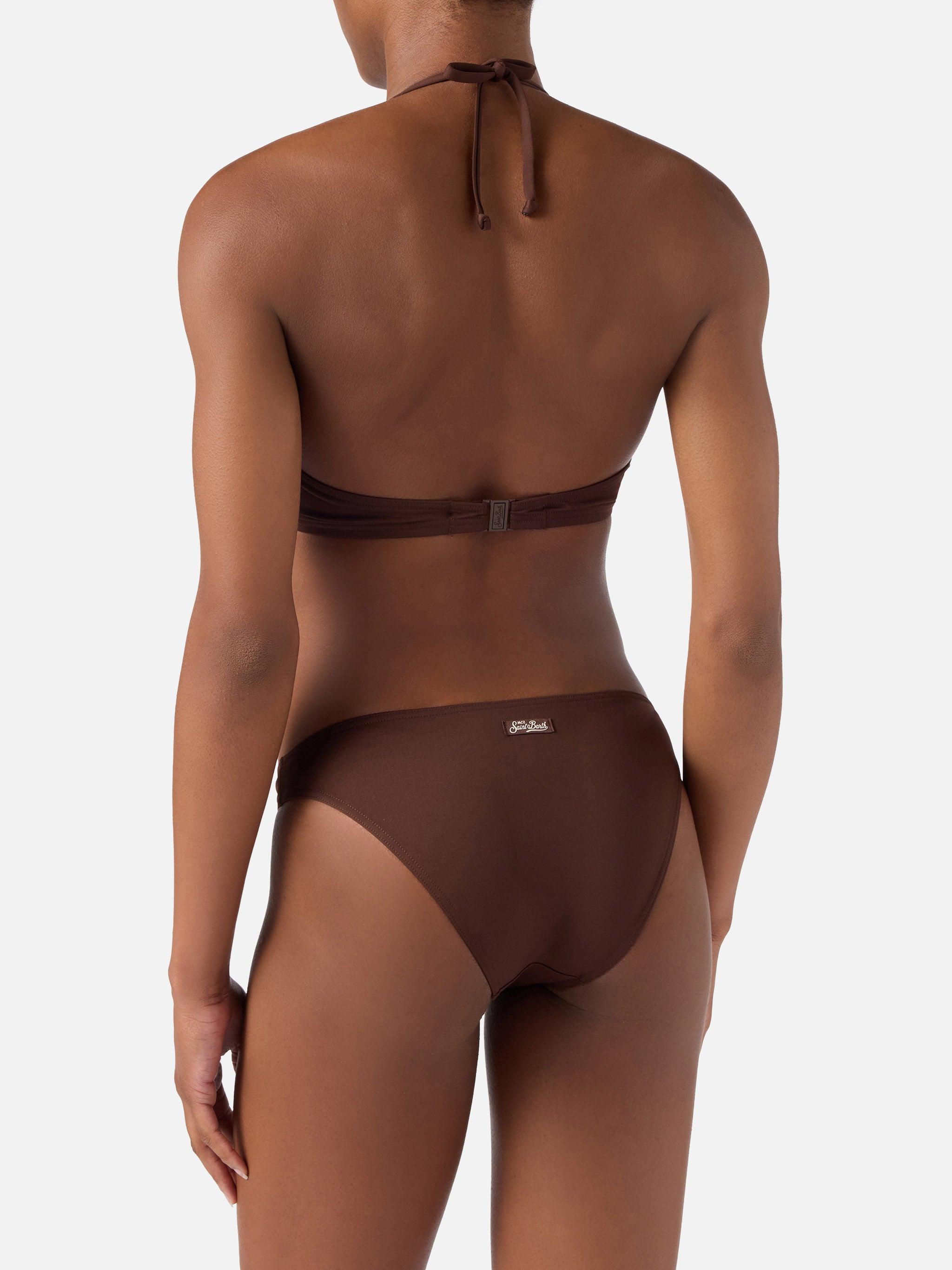 mc2-saint-barth-bikini-gala-marrone-scuro-con-top-triangolo image 4