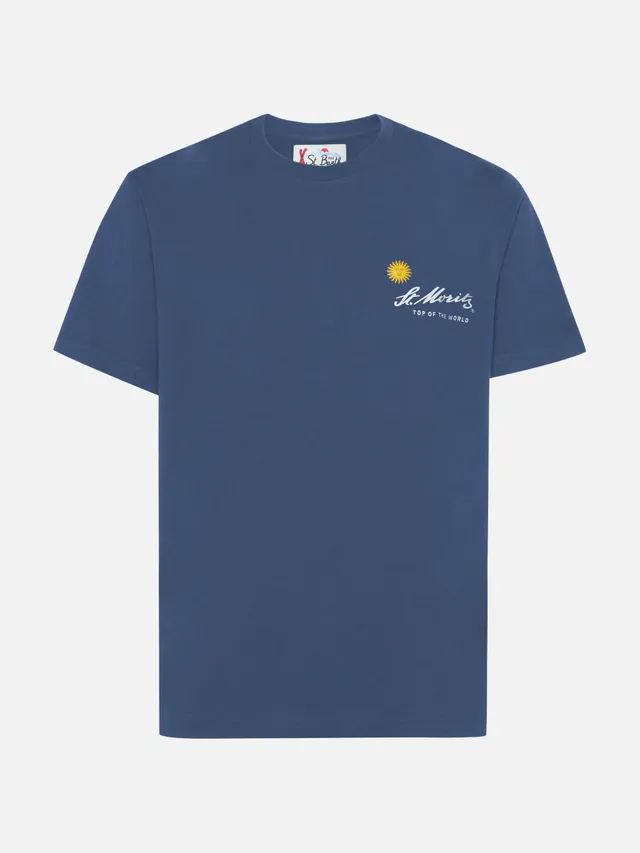 mc2-saint-barth-t-shirt-arnott-uomo-cotone-st-moritz-blu image 1
