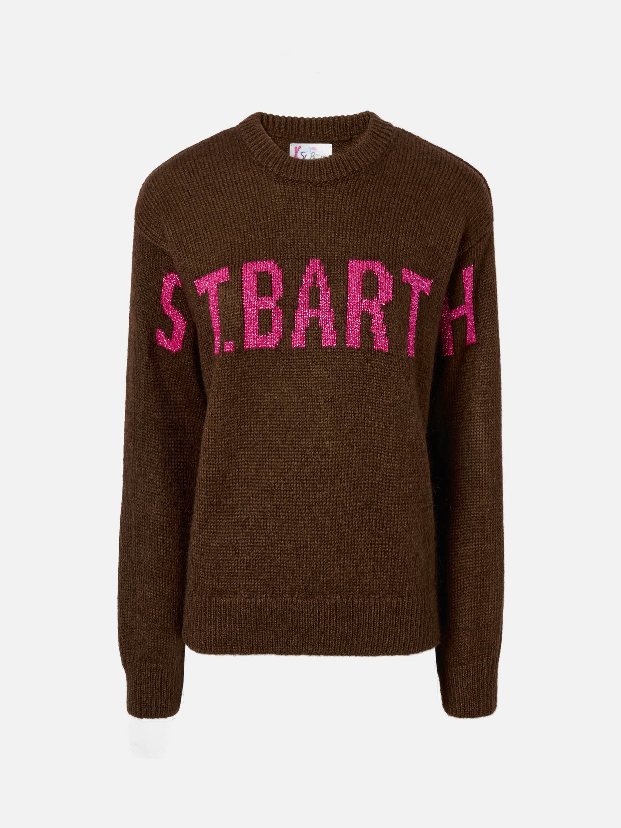 mc2-saint-barth-maglione-danya-in-misto-alpaca-marrone-con-jacquard-st-barth image 5