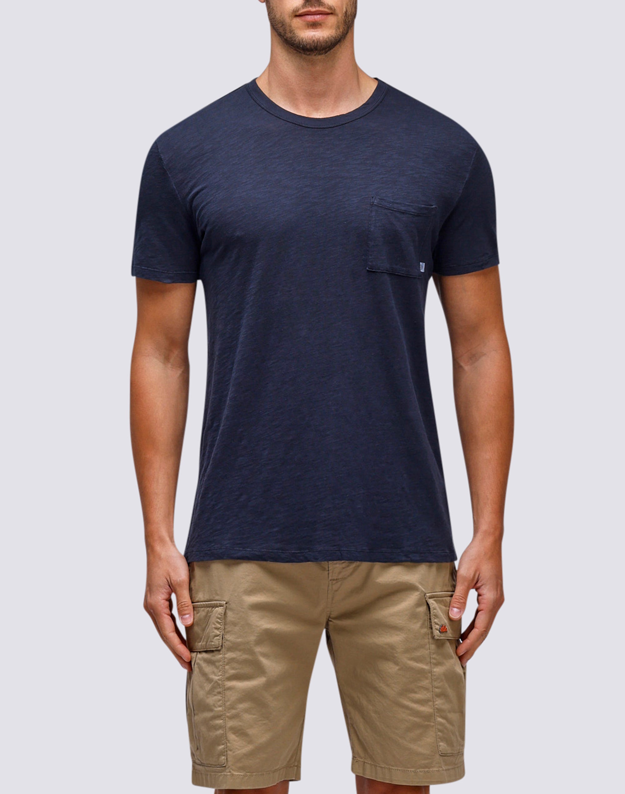sundek-t-shirt-uomo-tinto-capo-con-tasca image 2
