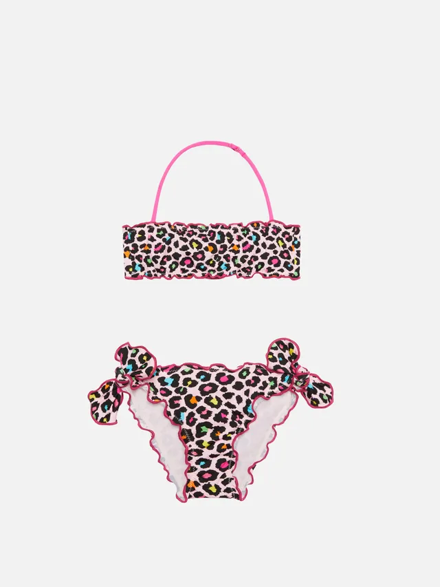 mc2-saint-barth-bikini-da-bambina-norah-a-fascia-con-stampa-leopardata image 1