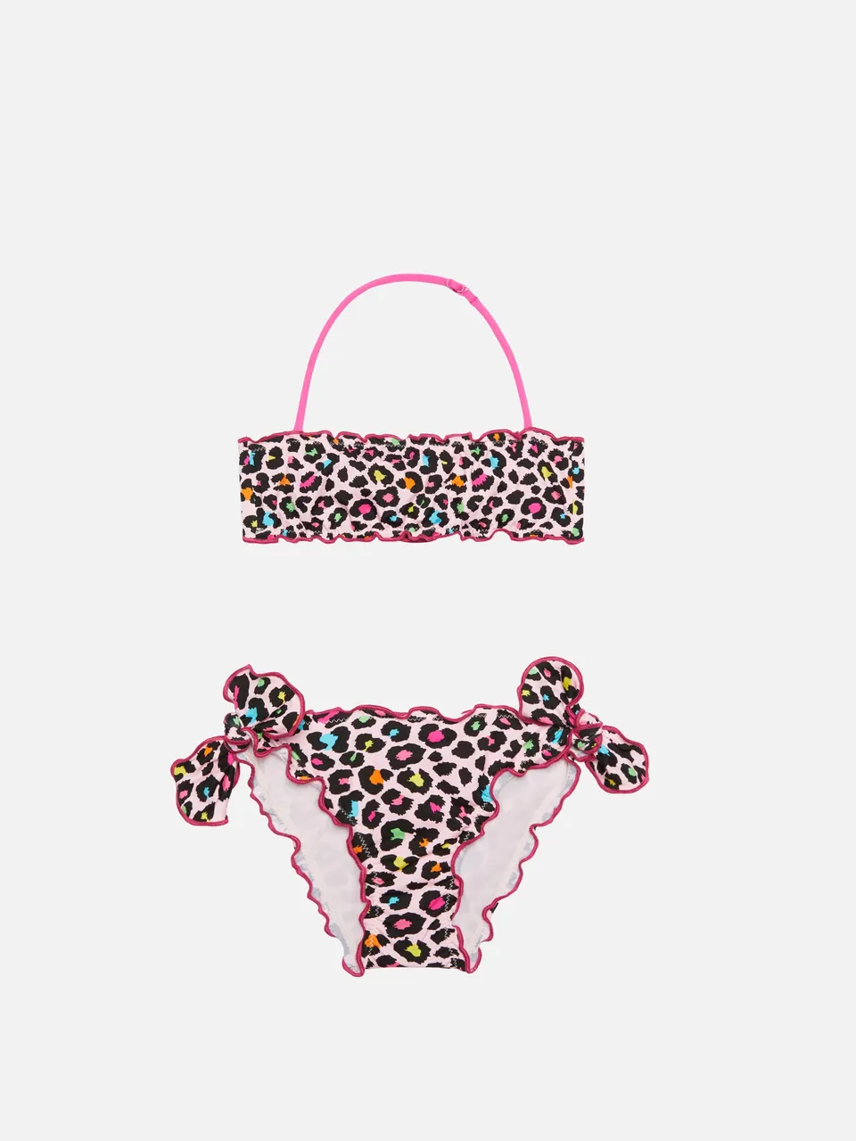mc2-saint-barth-bikini-da-bambina-norah-a-fascia-con-stampa-leopardata image 1