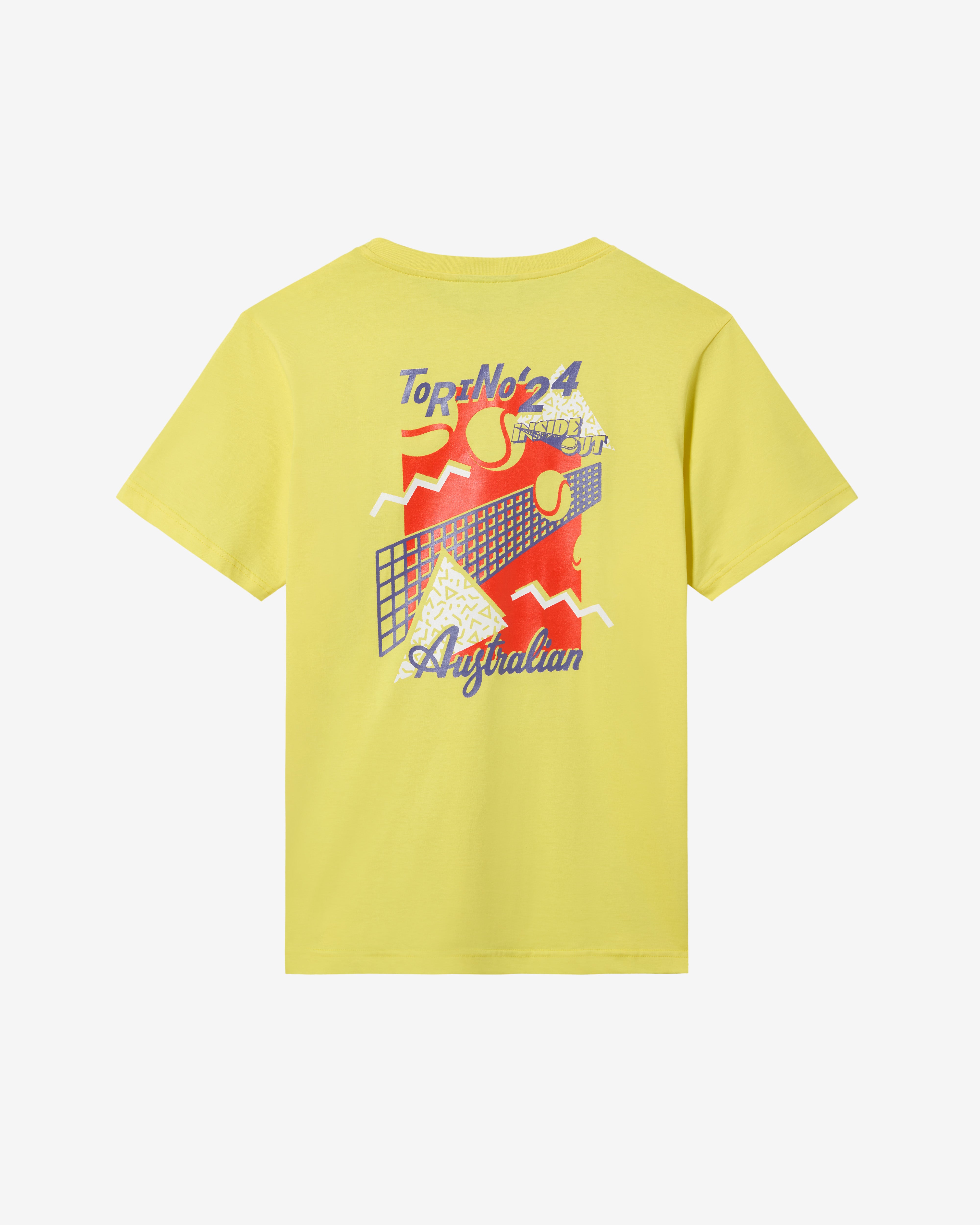 australian-torino-24-t-shirt-cotone-giallo-vivo image 2
