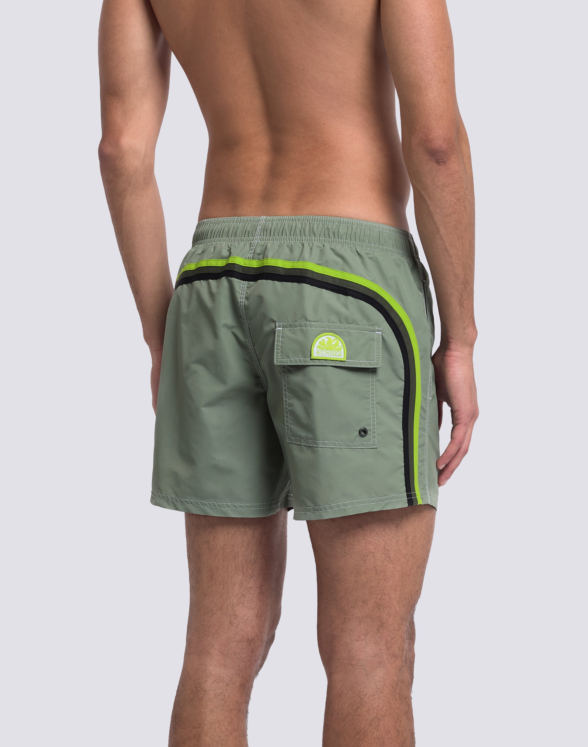 sundek-m504bdta100-iconic-costume-da-bagno-uomo-corto-vita-elasticata-nylon-taff image 5