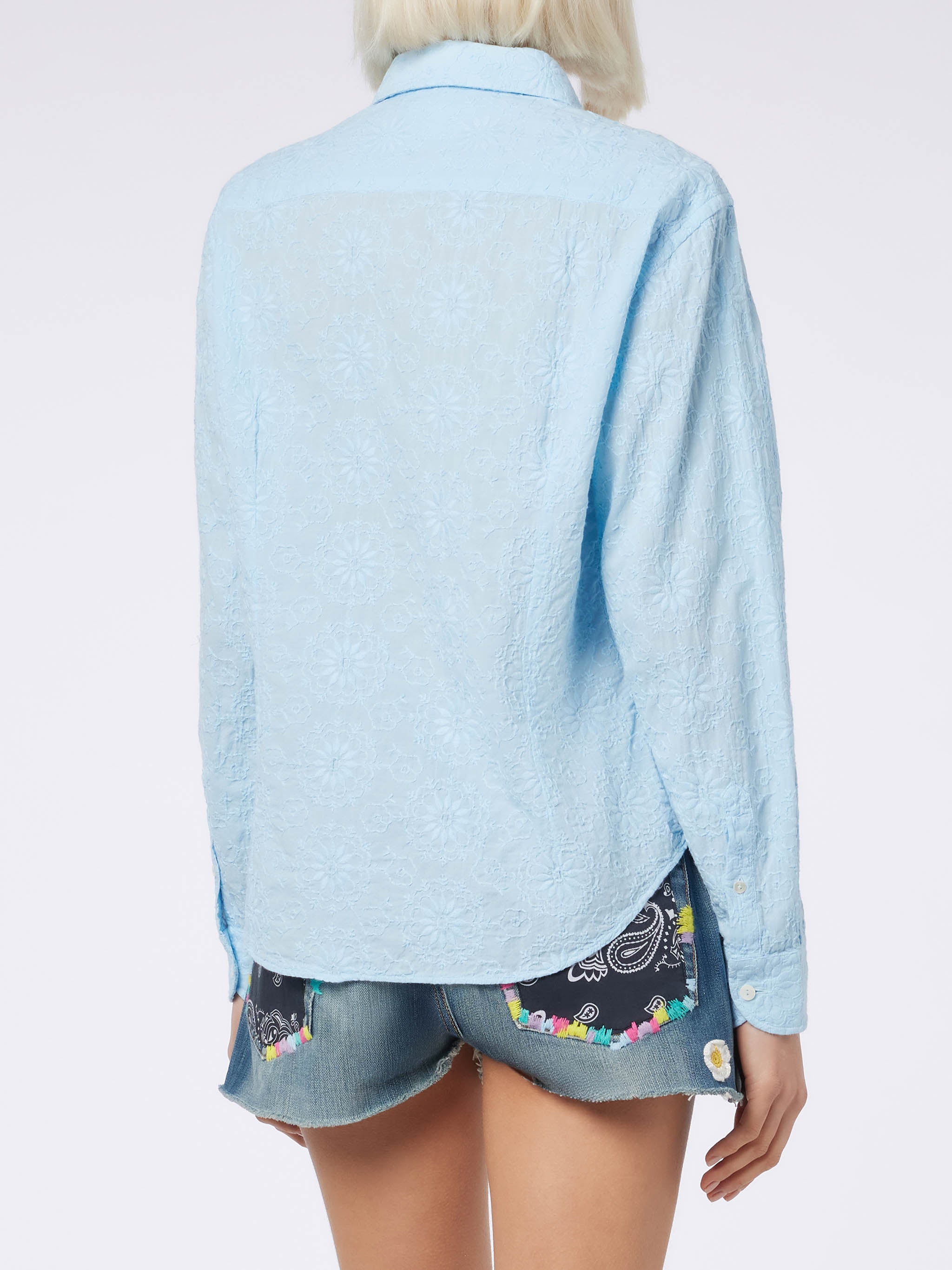 mc2-saint-barth-meredith-camicia-donna-in-sangallo-cotone-azzurro image 3