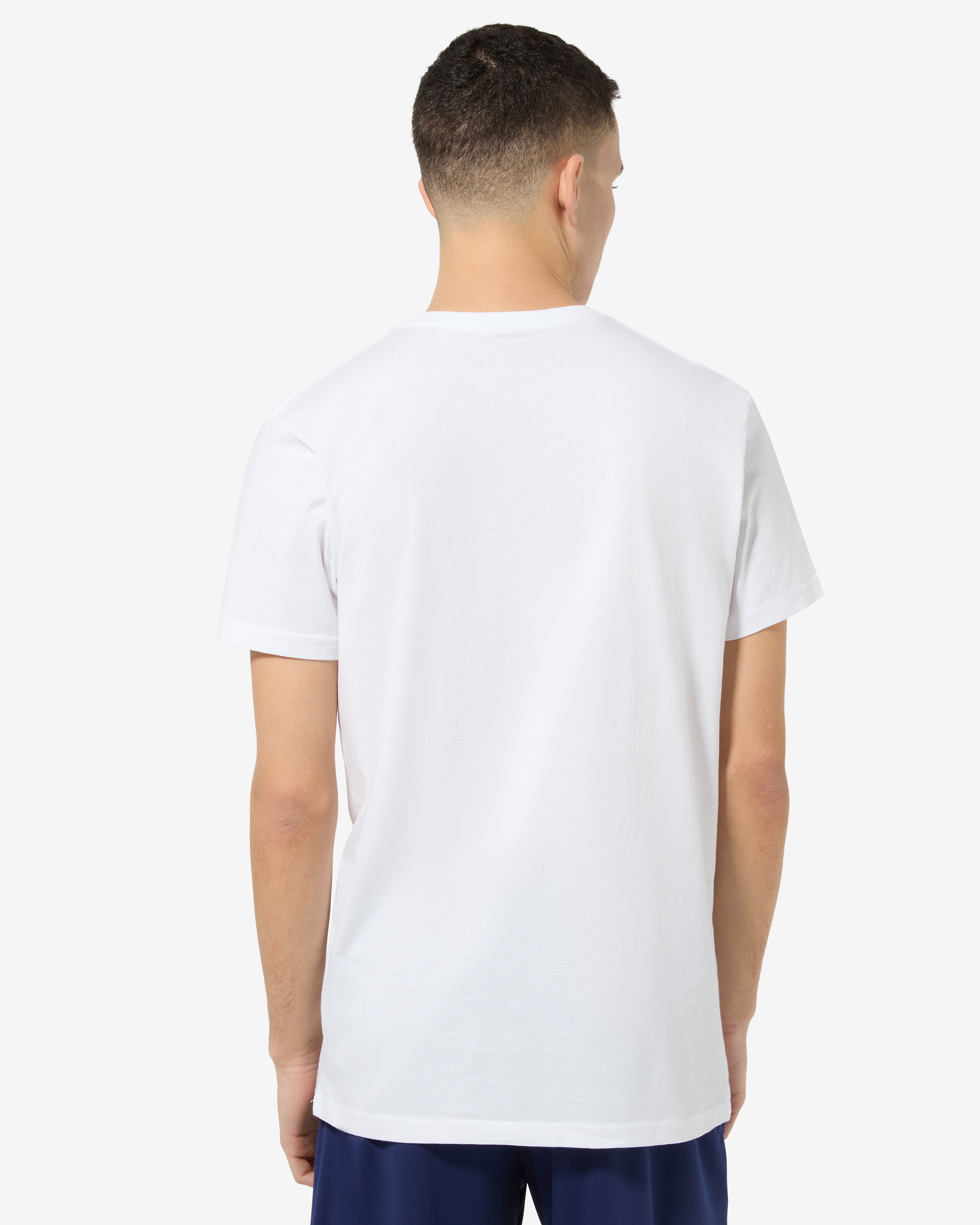 australian-cotton-logo-t-shirt-t-shirt-in-cotone-bianco-regular-fit image 3