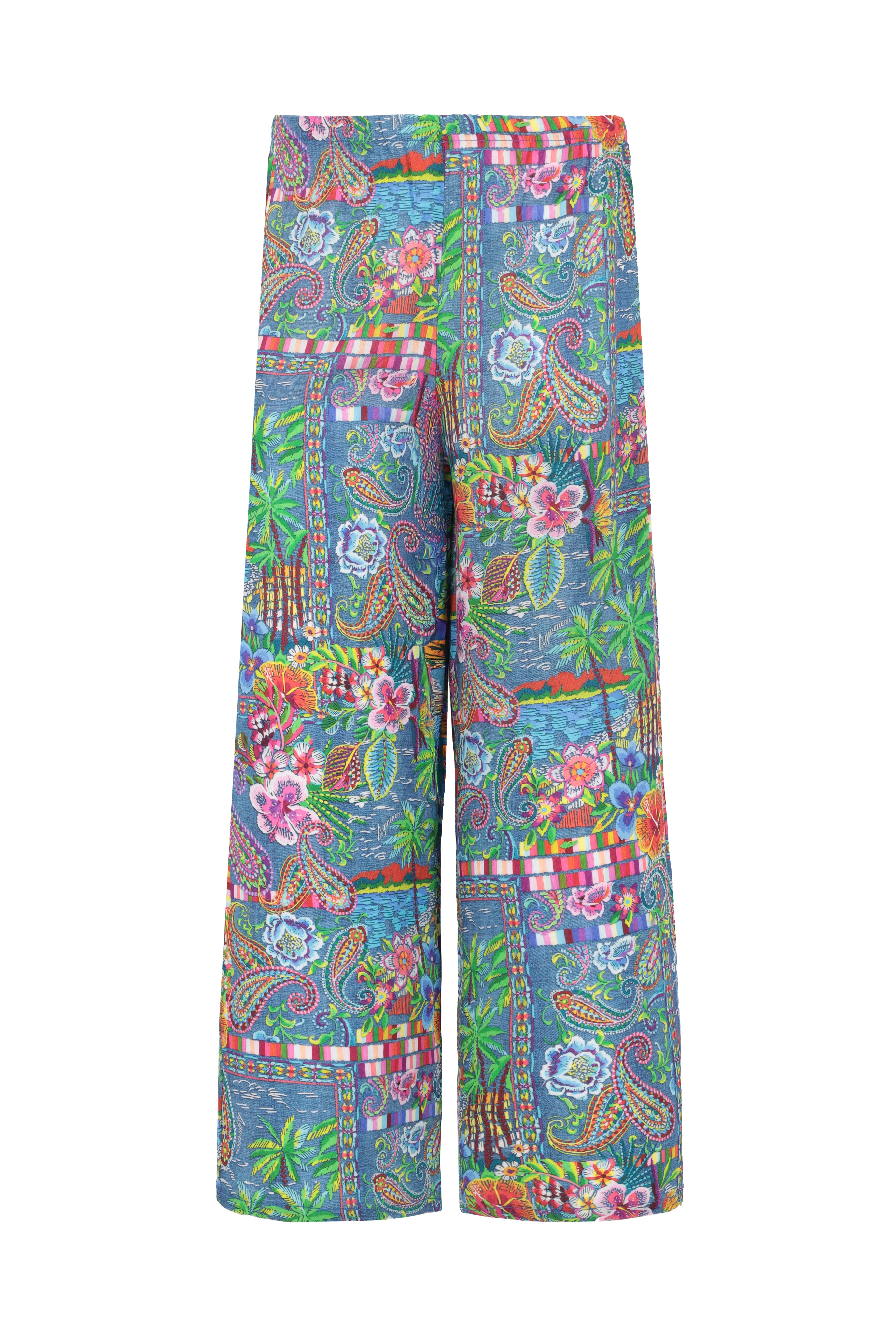 4giveness-pantalone-palazzo-mussola-fantasia-bimba image 1
