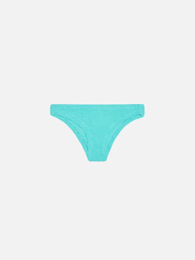 mc2-saint-barth-mica-slip-mare-bambina-crinkle-verde-acqua image 1