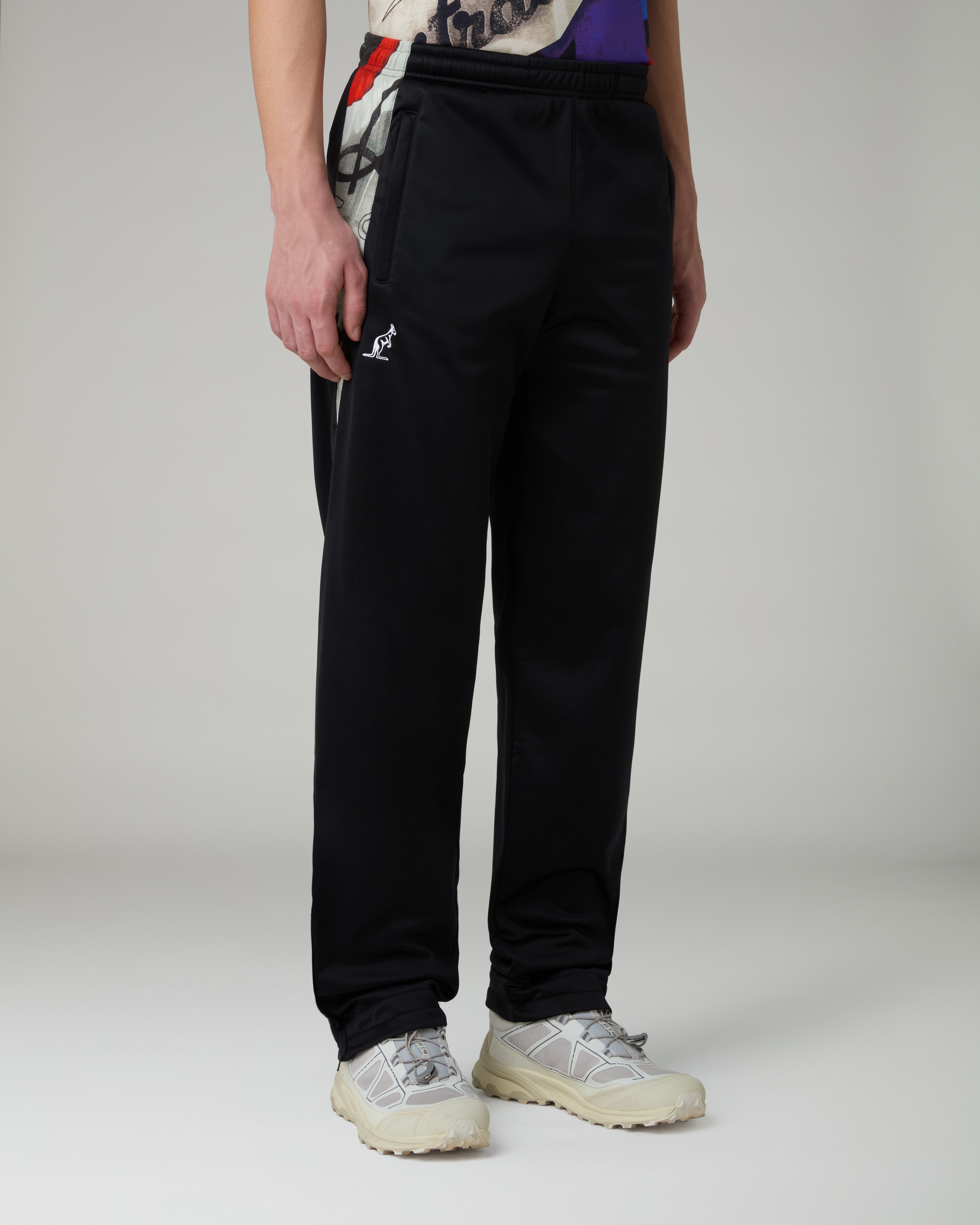 australian-new-ego-track-pant-pantalone-acetato-nero image 1