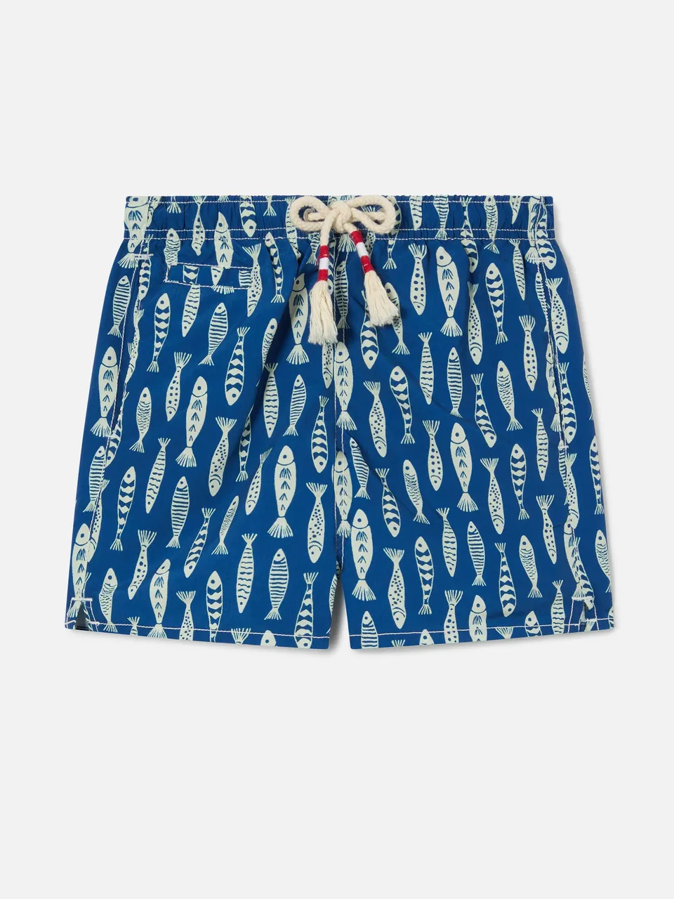 mc2-saint-barth-caprese-jr-costume-bambino-navy-stampa-sardine image 1