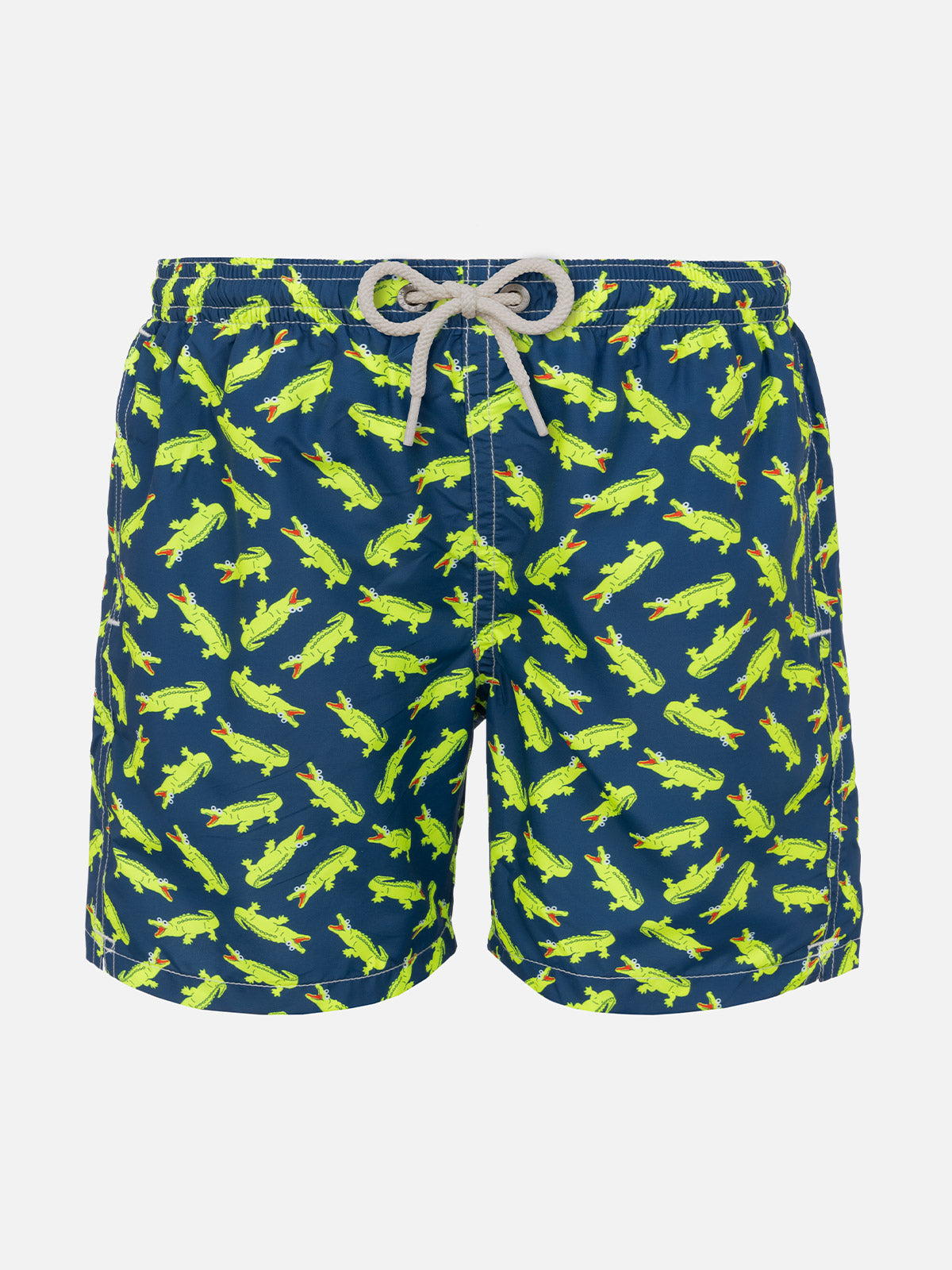 mc2-saint-barth-costume-da-bagno-bambino-stampa-coccodrillo-blu-navy image 1