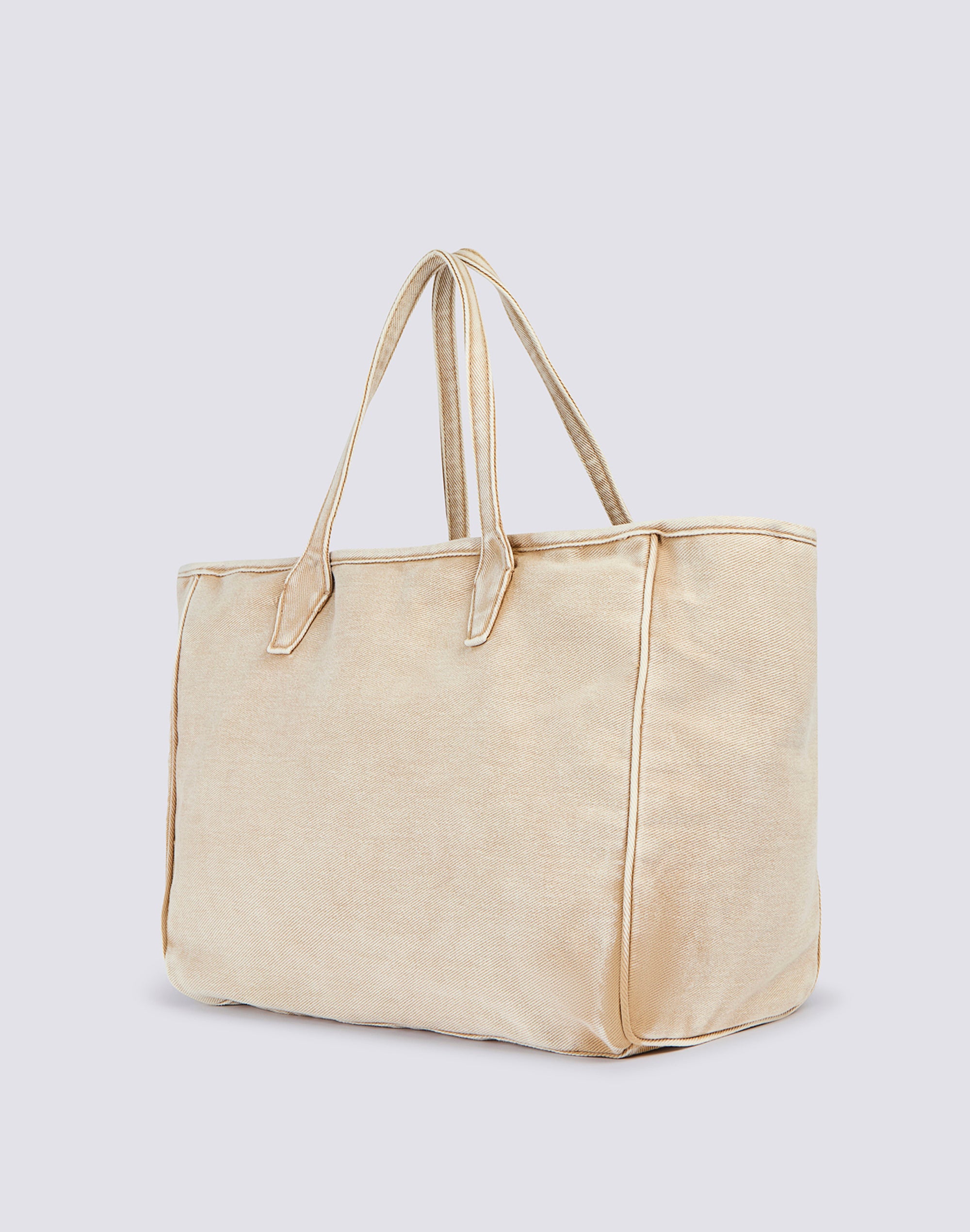 sundek-roberts-tote-bag-regular-donna-in-cotone-canvas-tinto-capo image 2