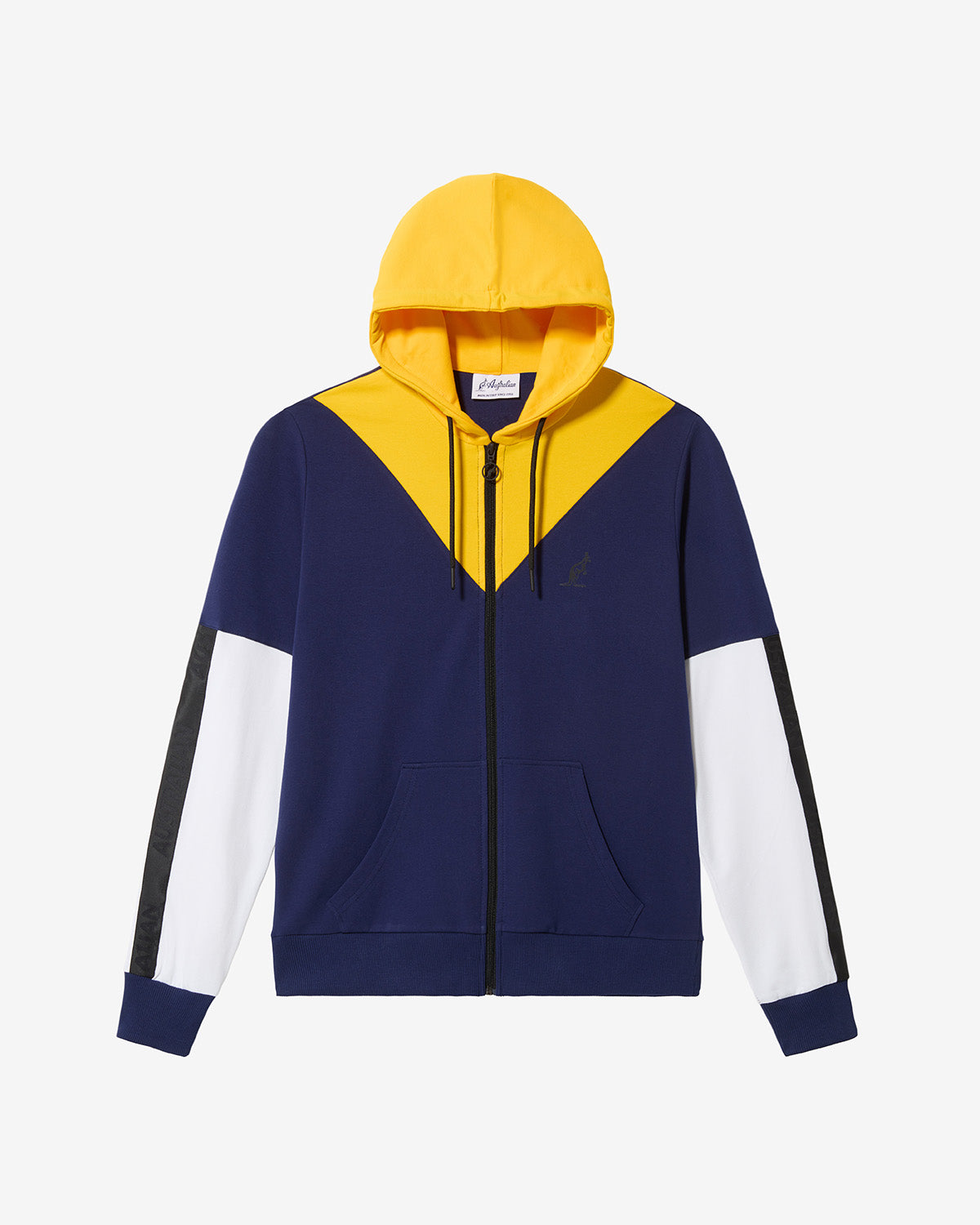 australian-impact-track-jacket-felpa-con-cappuccio-blu-cosmo-uomo image 6