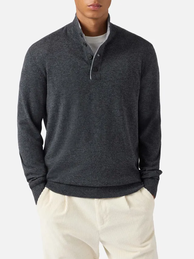 mc2-saint-barth-maglione-danya-mezzocollo-zip-lana-merino-cashmere-antracite image 1