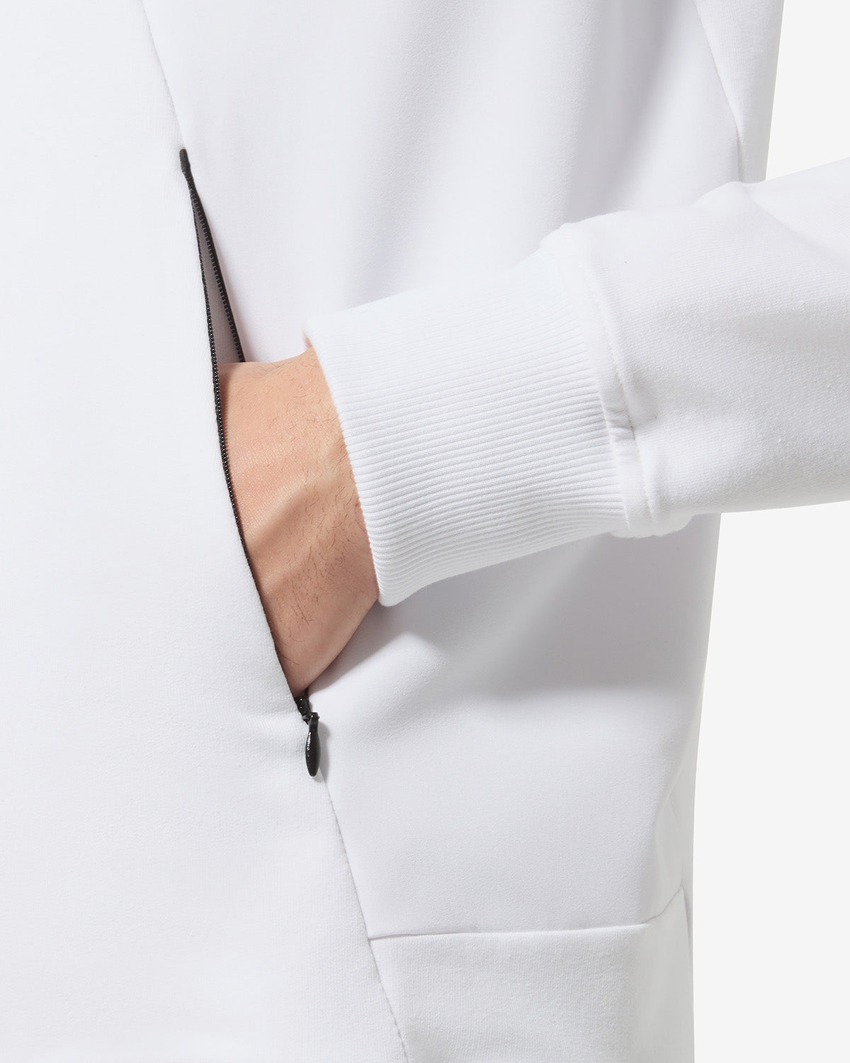 australian-gen-track-jacket-felpa-sportiva-con-cappuccio-bianco image 5
