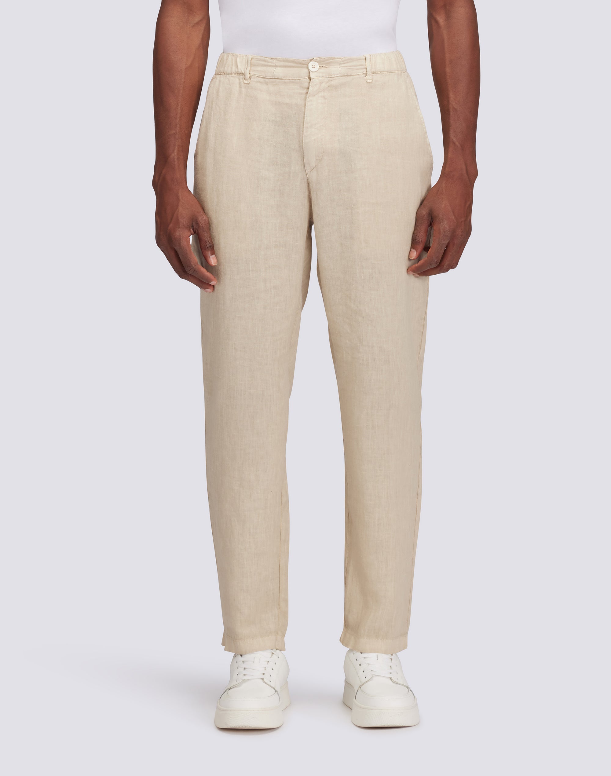 sundek-pantaloni-uomo-lunghi-in-lino-semi-elasticizzati-estivi image 1