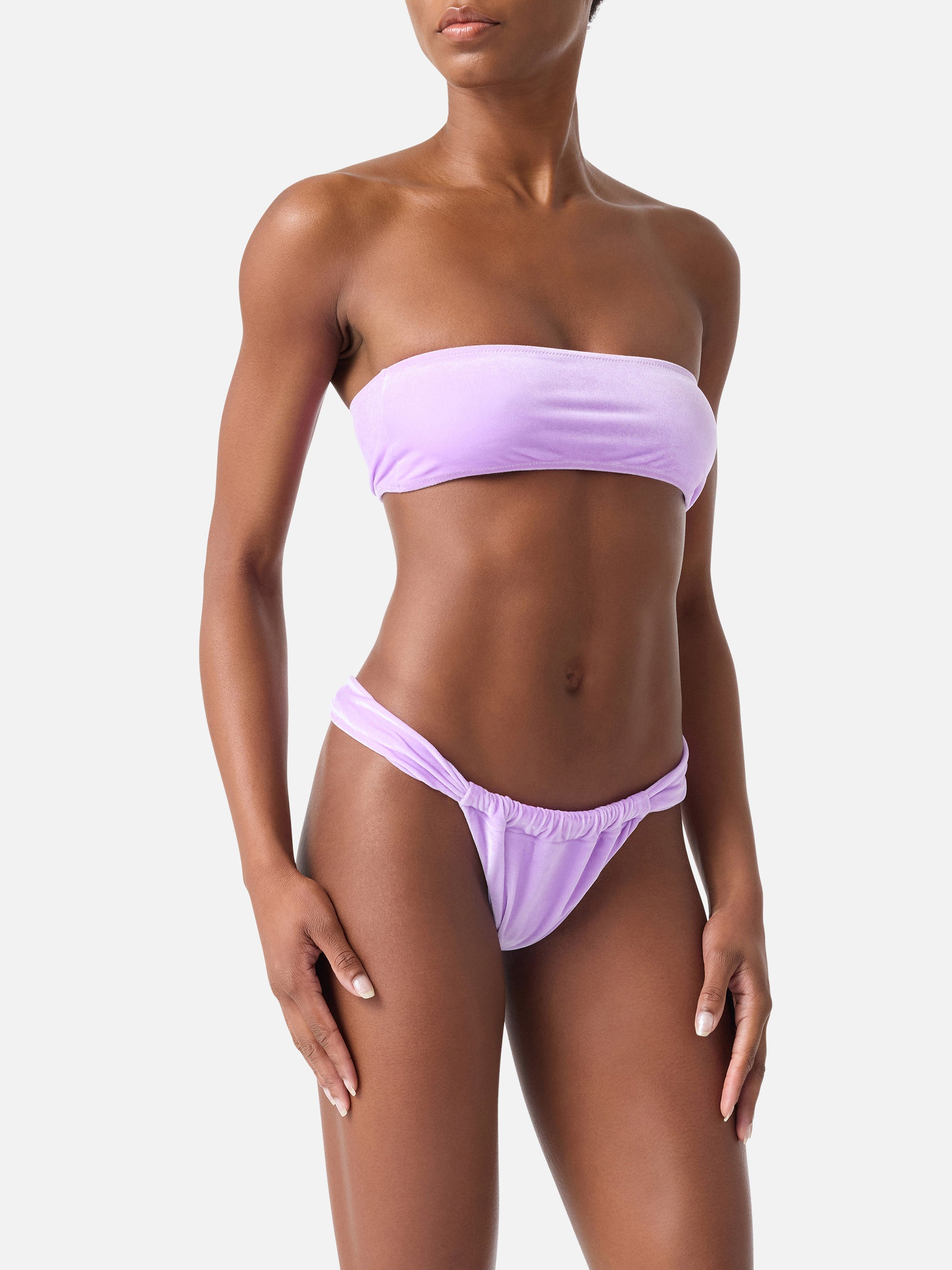 mc2-saint-barth-bikini-rebby-noelle-a-fascia-in-velluto-rosa image 2