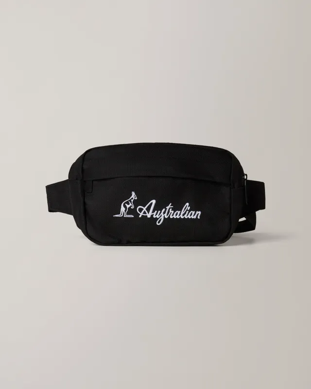 australian-easy-logo-marsupio-small-nero-ripstop image 1