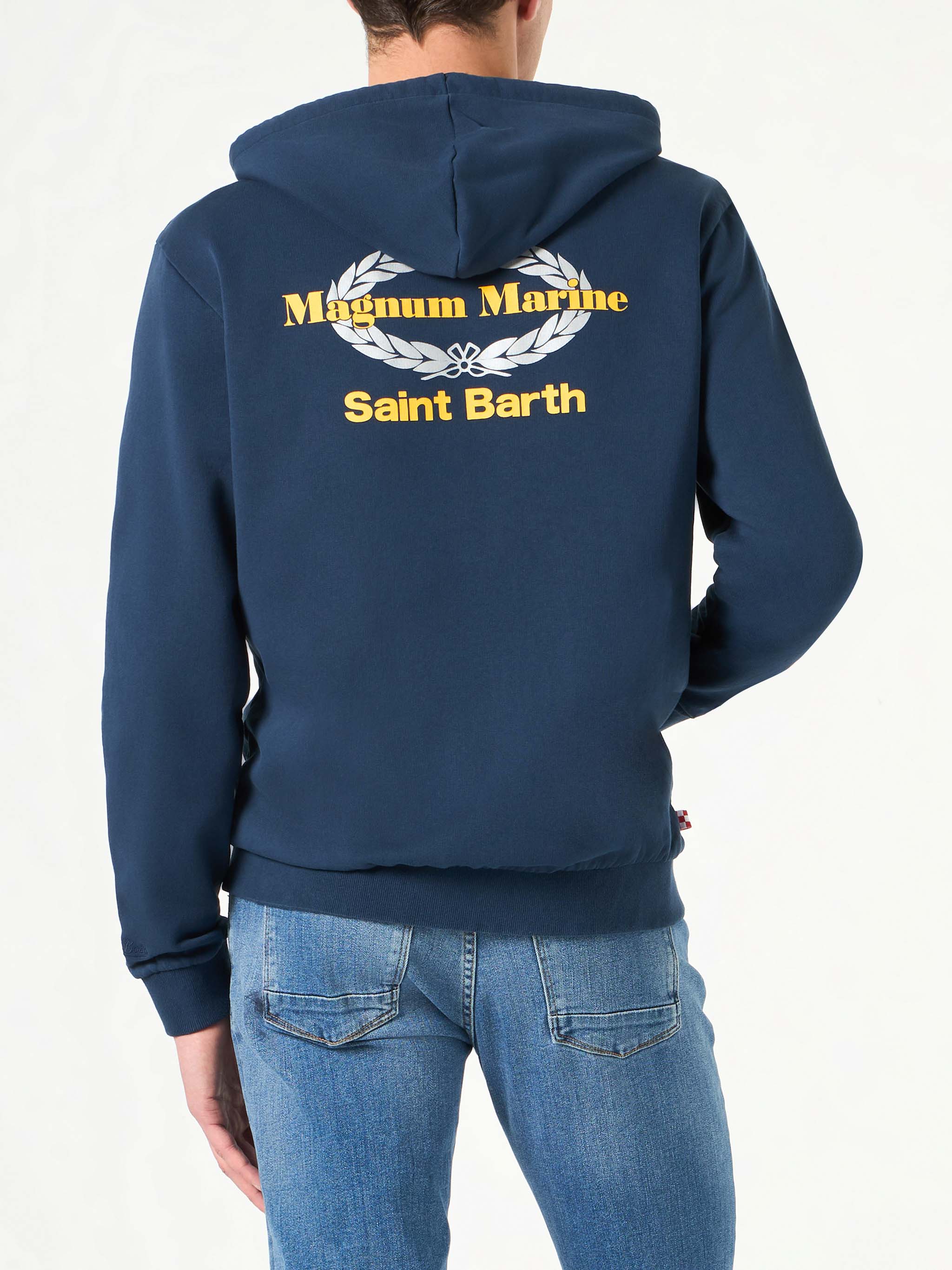 mc2-saint-barth-felpa-con-cappuccio-zip-bro0001-magnum-marine-blu-uomo image 2
