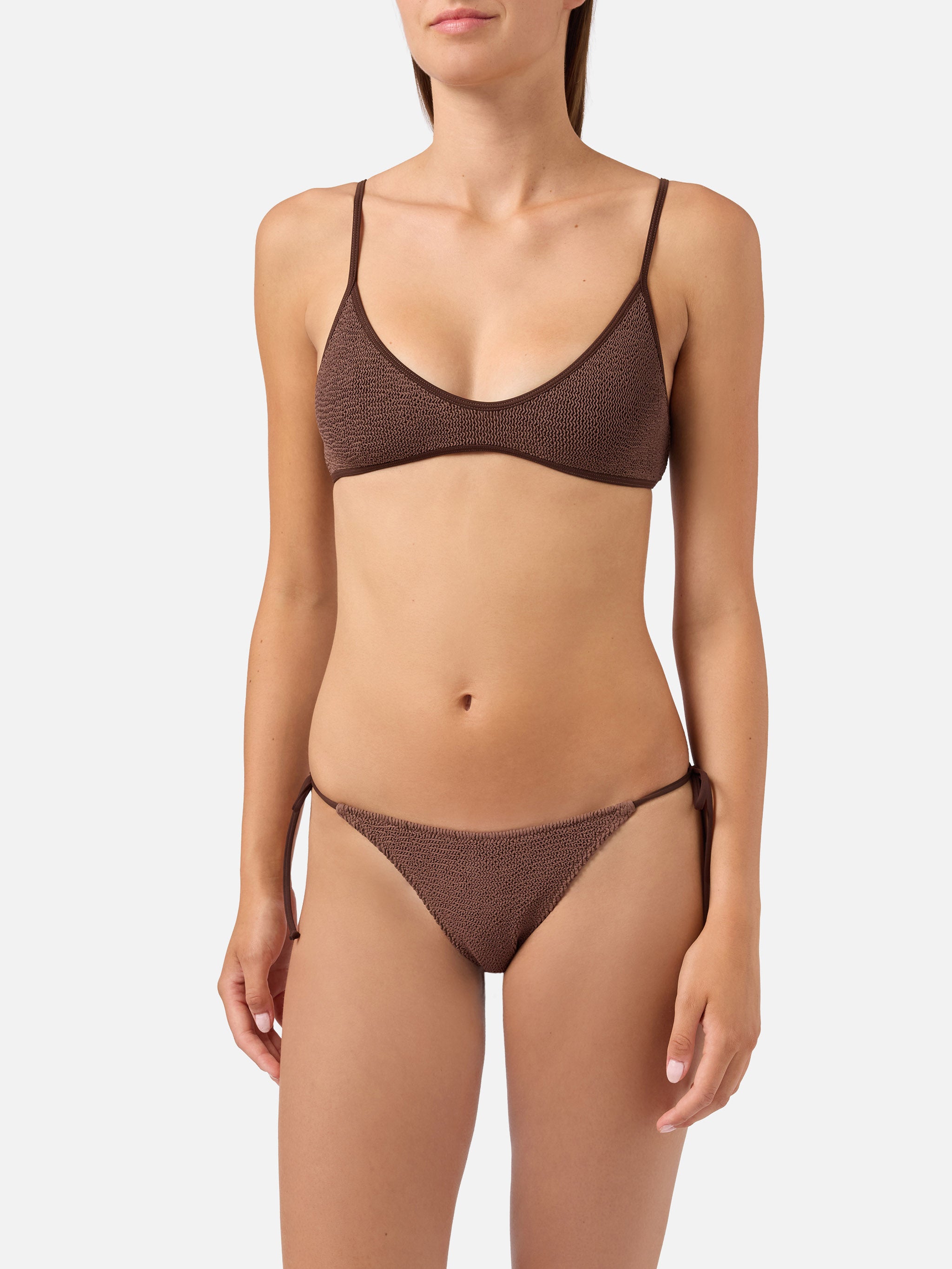 mc2-saint-barth-bikini-paloma-marielle-marrone-crinkle-bralette image 2