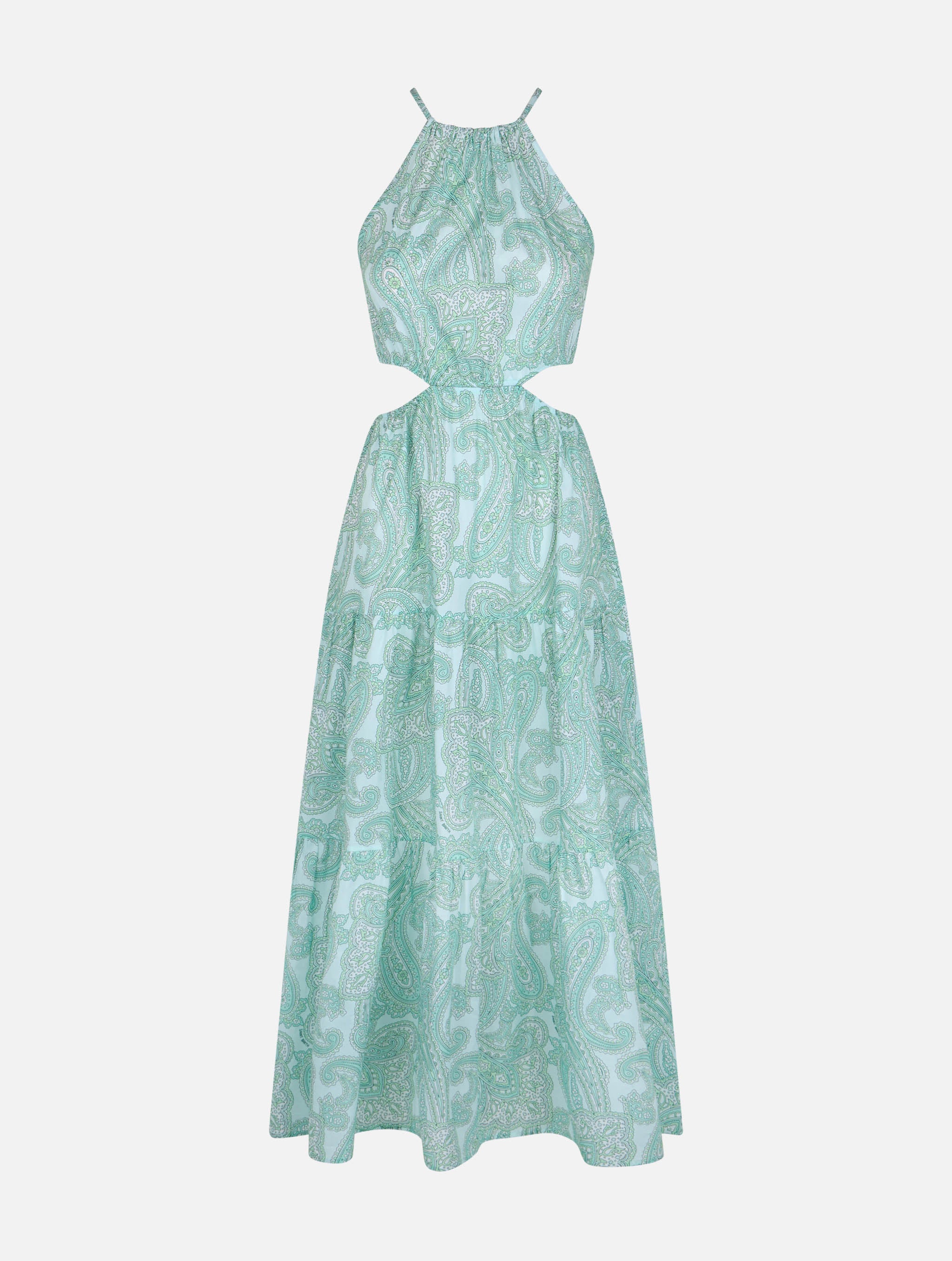 mc2-saint-barth-abito-kaby-lungo-stampa-paisley-verde-multicolor-donna image 4