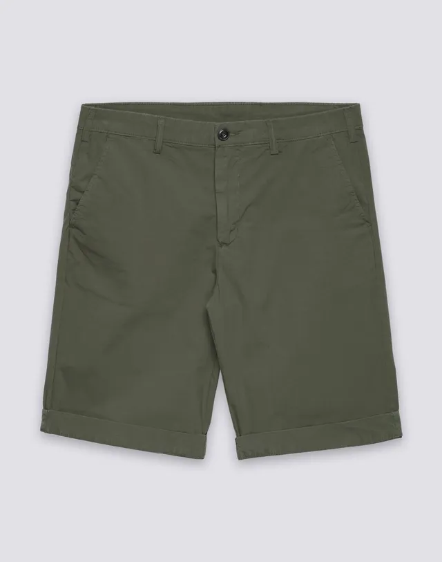 sundek-m304wkpi900-walkshort-uomo-in-popeline-stretch-tinto-capo image 1