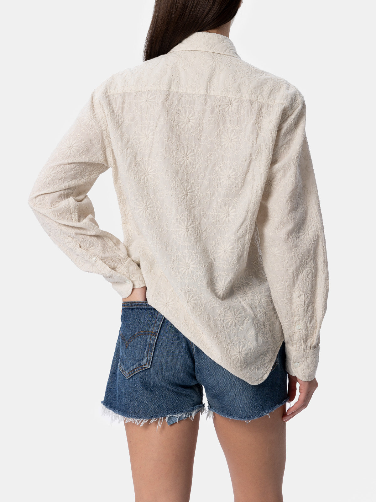 mc2-saint-barth-meredith-camicia-donna-in-cotone-sangallo-bianca image 2