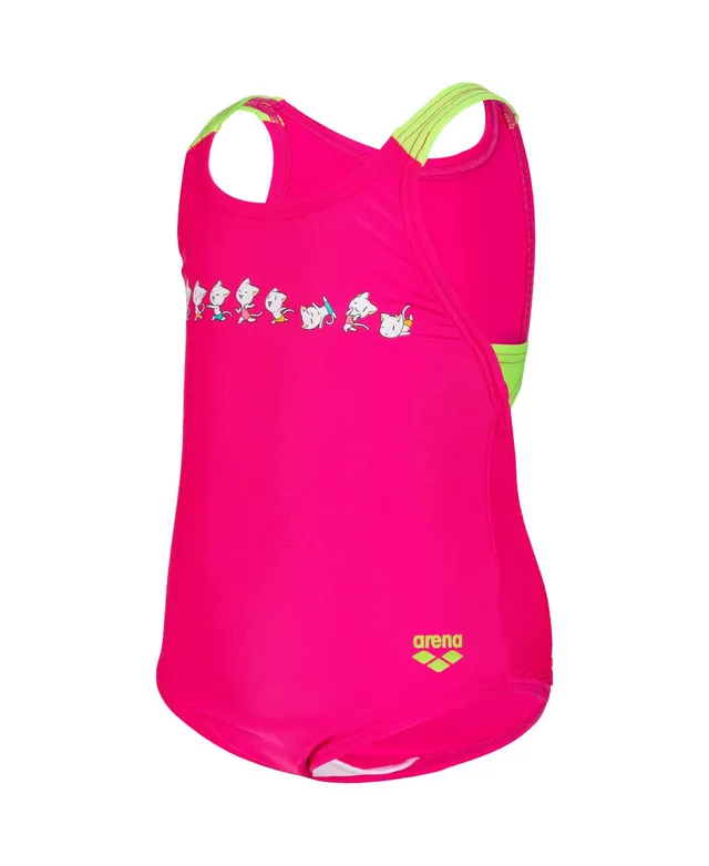 arena-kids-girl-s-friends-swim-pro-back-intero-bambine-e-ragazze image 1