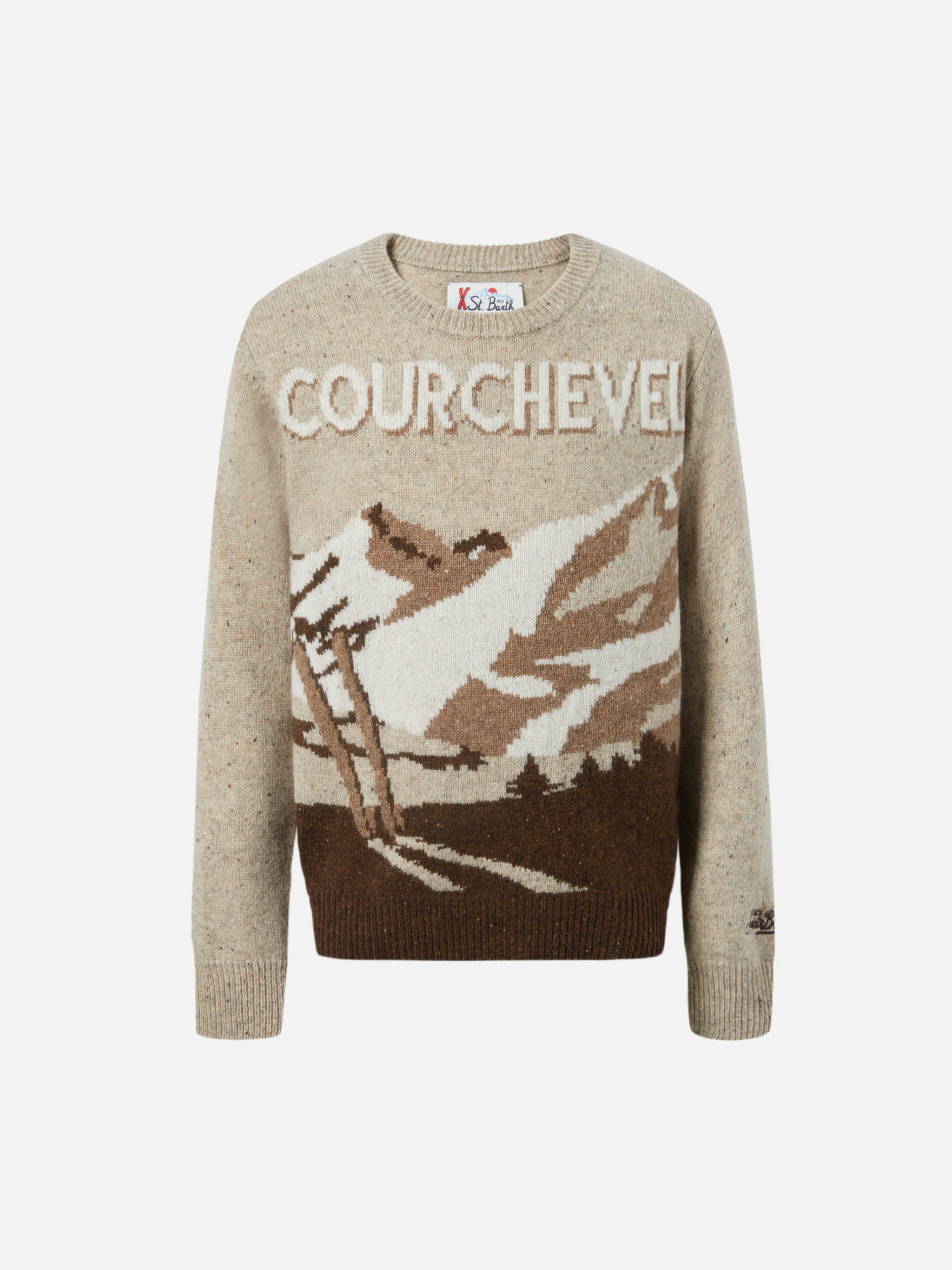 mc2-saint-barth-maglione-girocollo-douglas-con-jacquard-cartolina-courchevel image 1