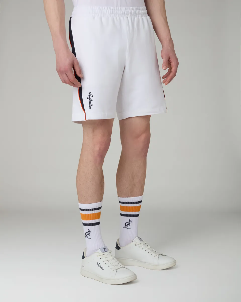 australian-leyton-short-short-in-felpa-bianco image 1