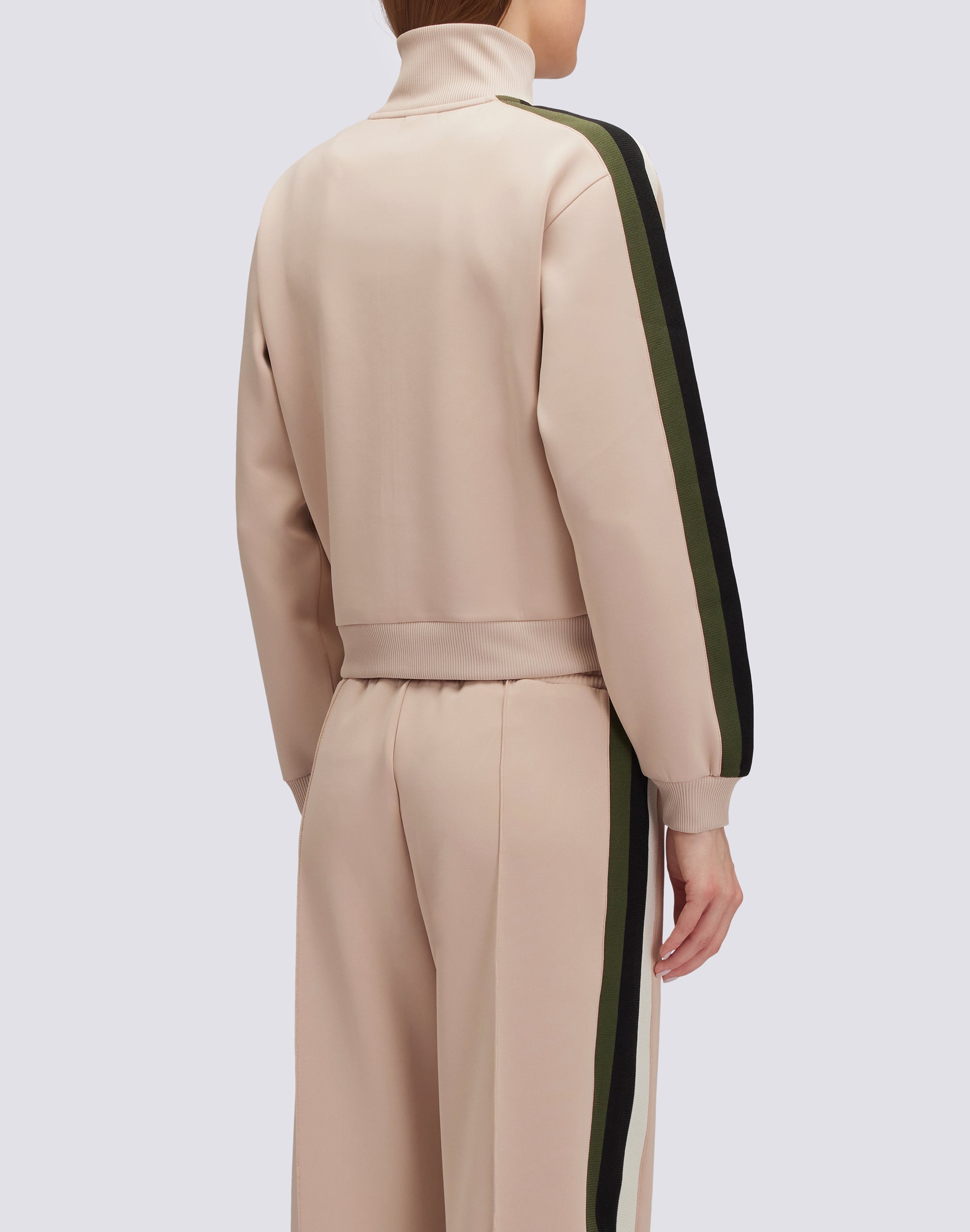 sundek-goldenwave-felpa-scuba-donna-full-zip-con-arcobaleno-w045jhsc100 image 2