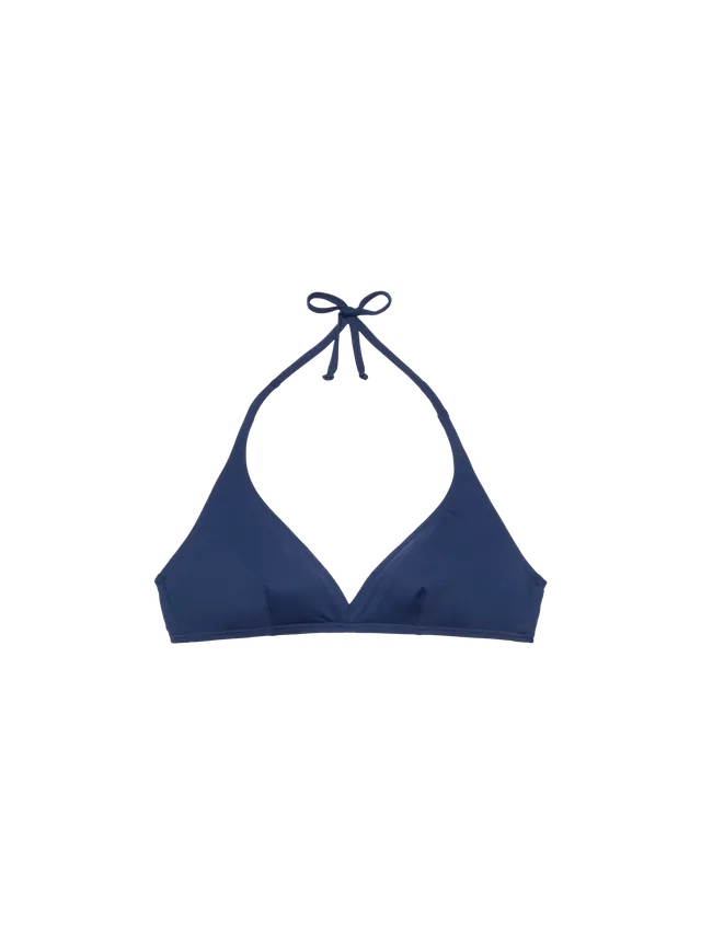 top-bralette-triangolo-donna-mc2-saint-barth-gaia-blu-navy image 1