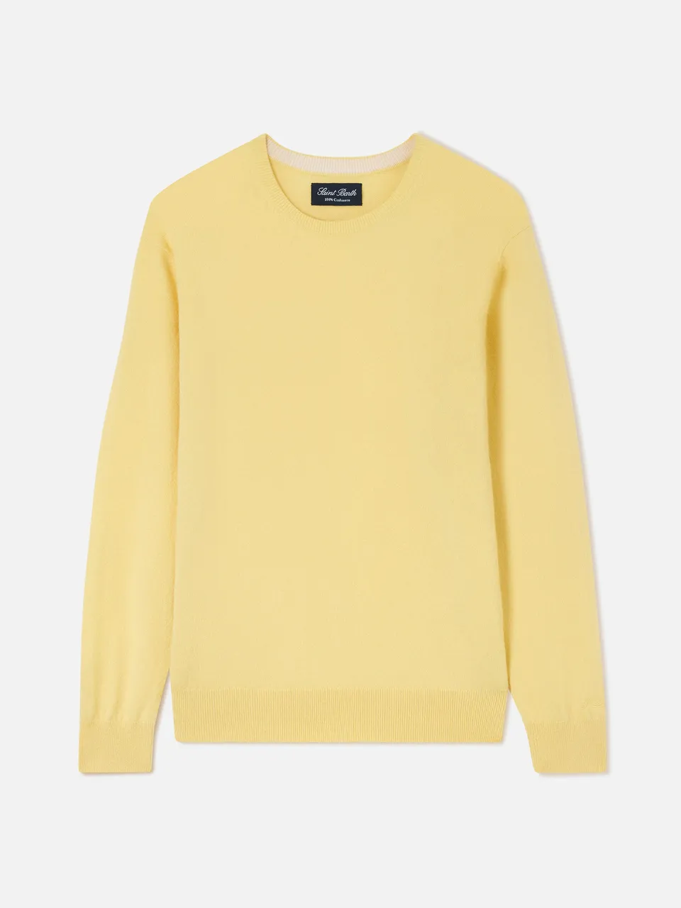 mc2-saint-barth-maglione-regent-girocollo-uomo-in-cashmere-giallo image 1