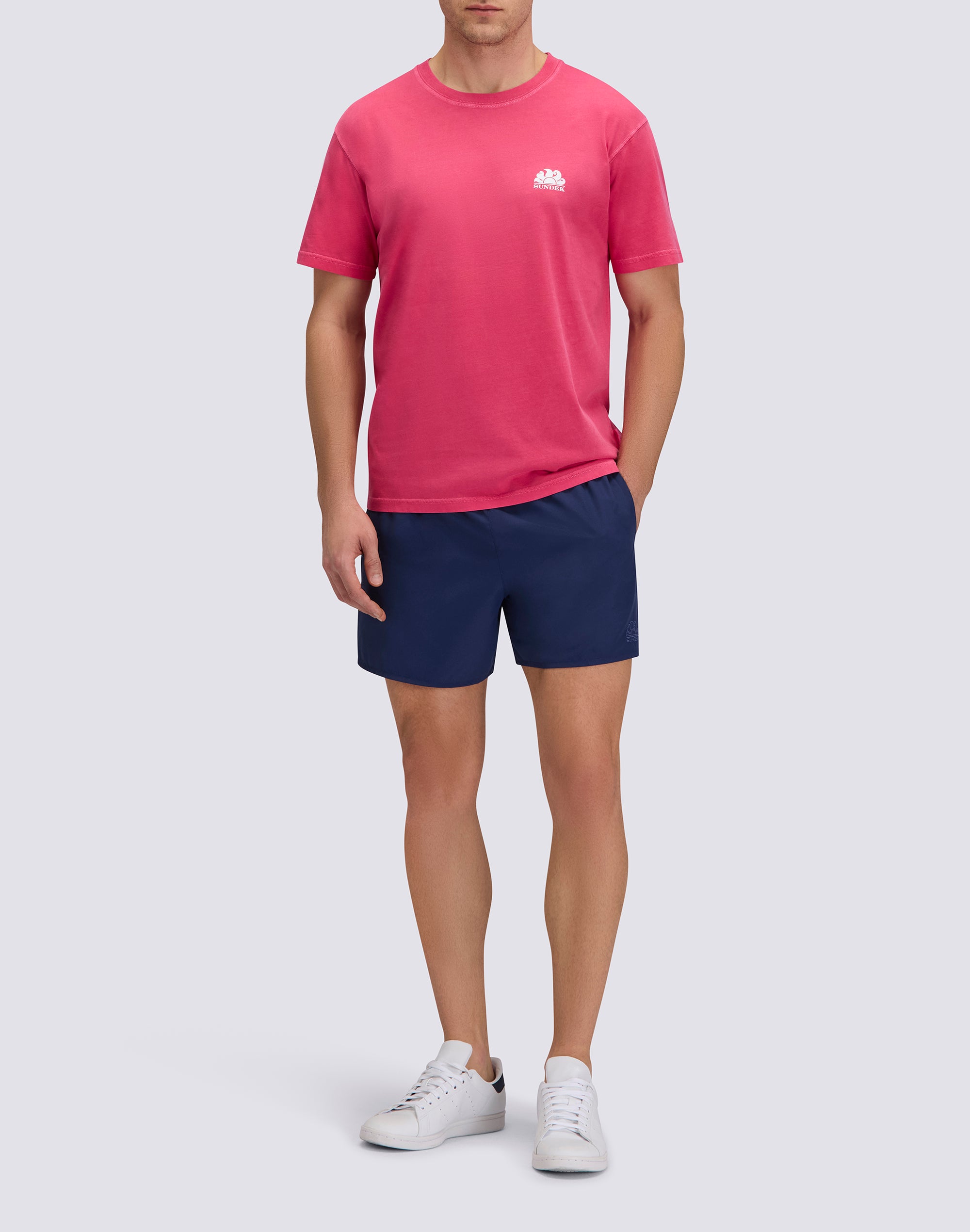sundek-goldenwave-t-shirt-uomo-girocollo-tinto-capo image 3