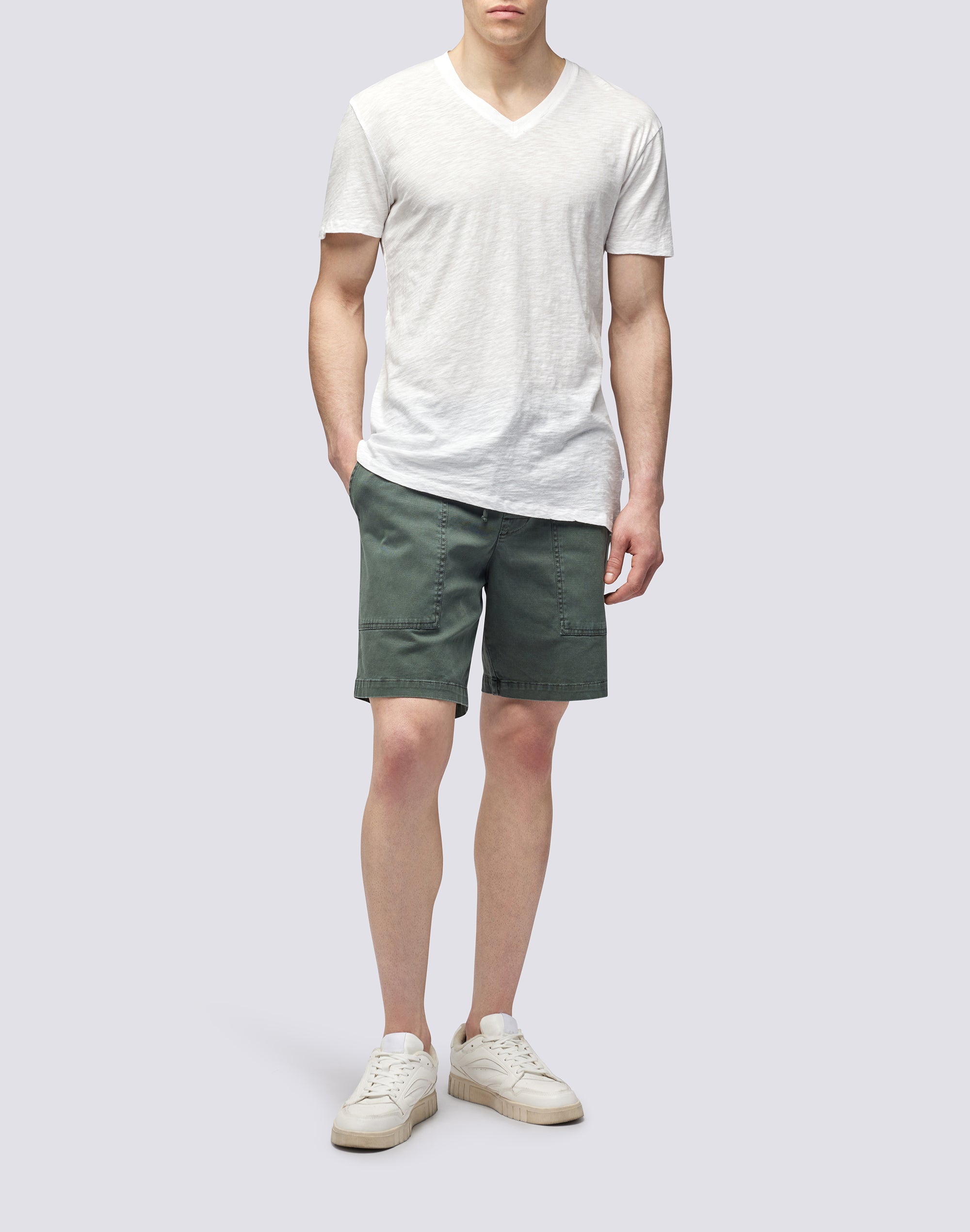 sundek-t-shirt-uomo-tinto-capo-scollo-a-v-mezze-maniche image 3