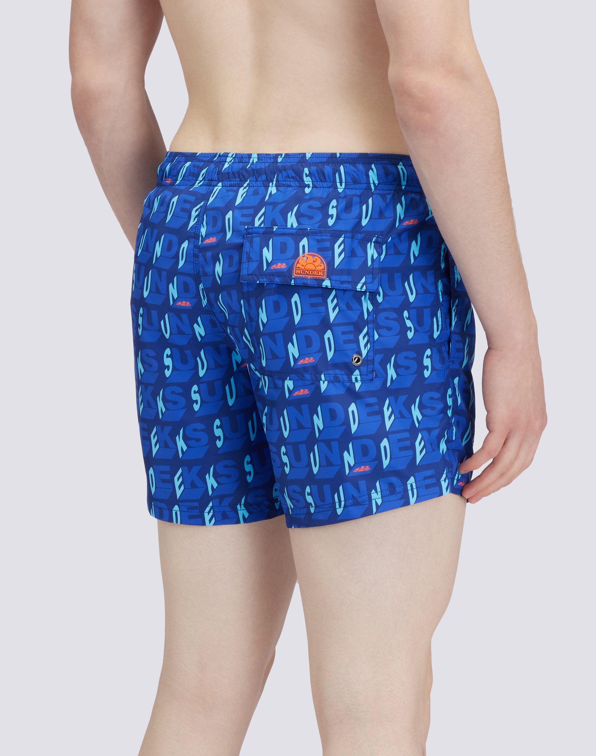 sundek-costume-da-bagno-corto-uomo-suncube-in-poly-riciclato image 2