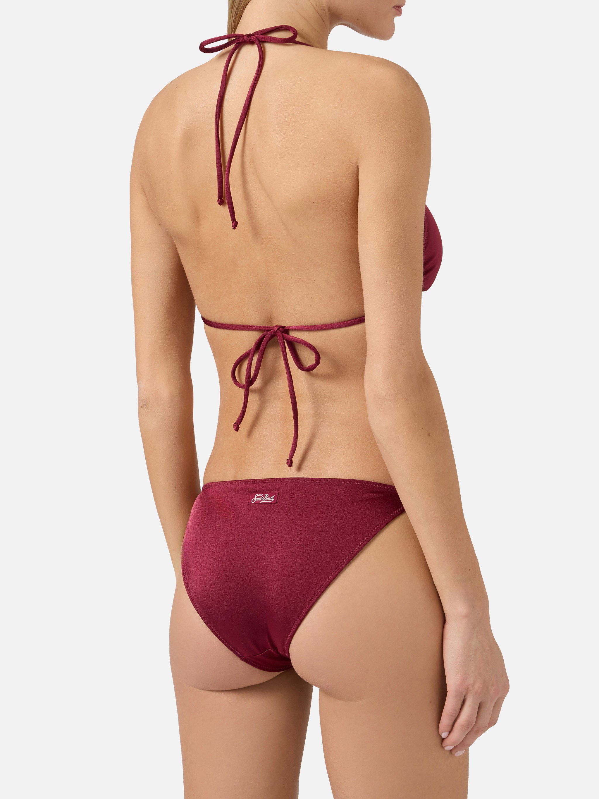 mc2-saint-barth-bikini-leah-virgo-glossy-finish-rosso-con-charms image 6