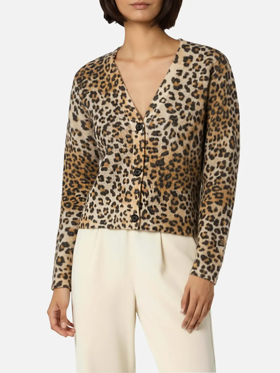 mc2-saint-barth-cardigan-lyza-animalier-marrone-maniche-voluminose image 1