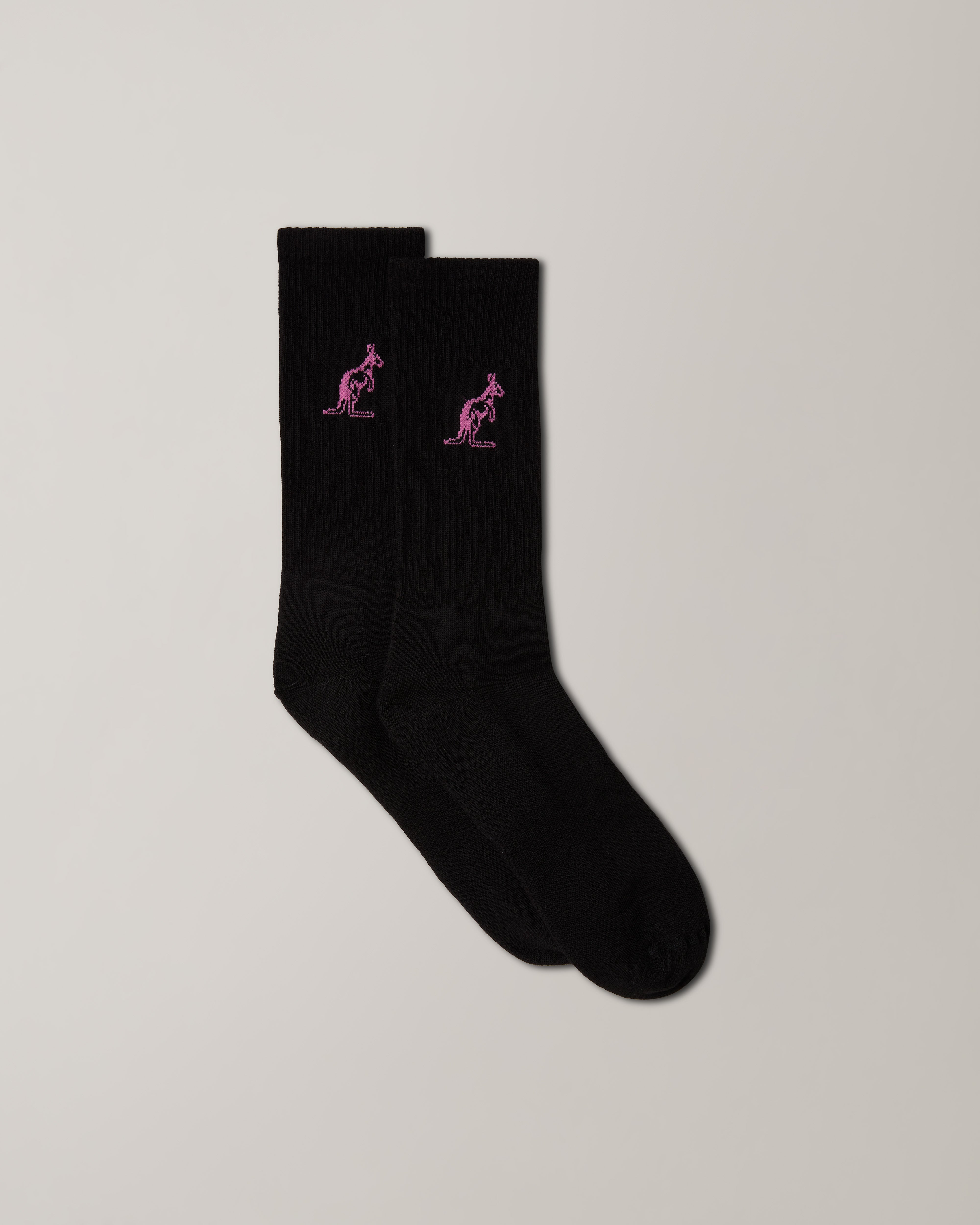 australian-cotton-socks-calza-in-cotone-nero-giacinto image 1