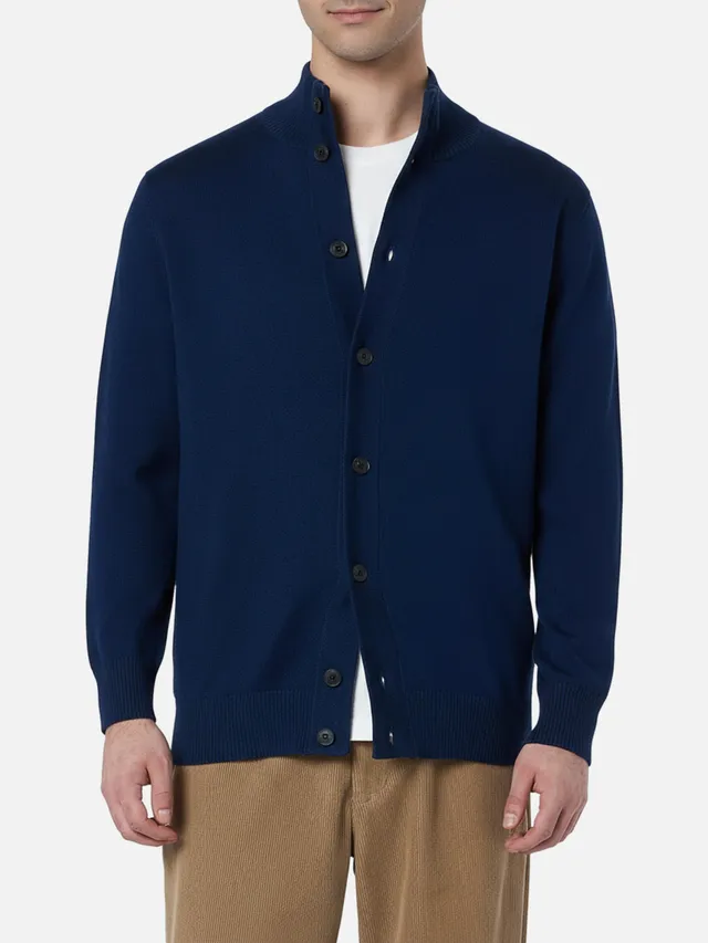 mc2-saint-barth-savile-cardigan-uomo-in-lana-merino-blu-navy image 1