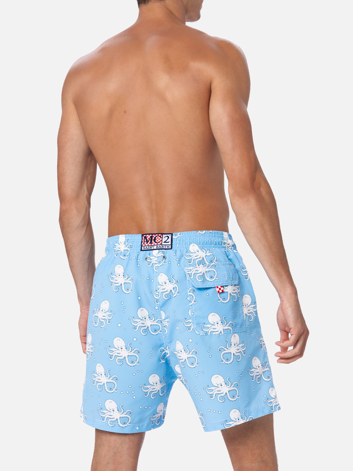 mc2-saint-barth-gustavia-costume-mare-uomo-verde-stampa-polpo-slip-interno image 5
