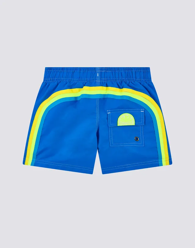 sundek-costume-da-bagno-bambino-corto-iconic-taffeta-vita-elasticata image 1