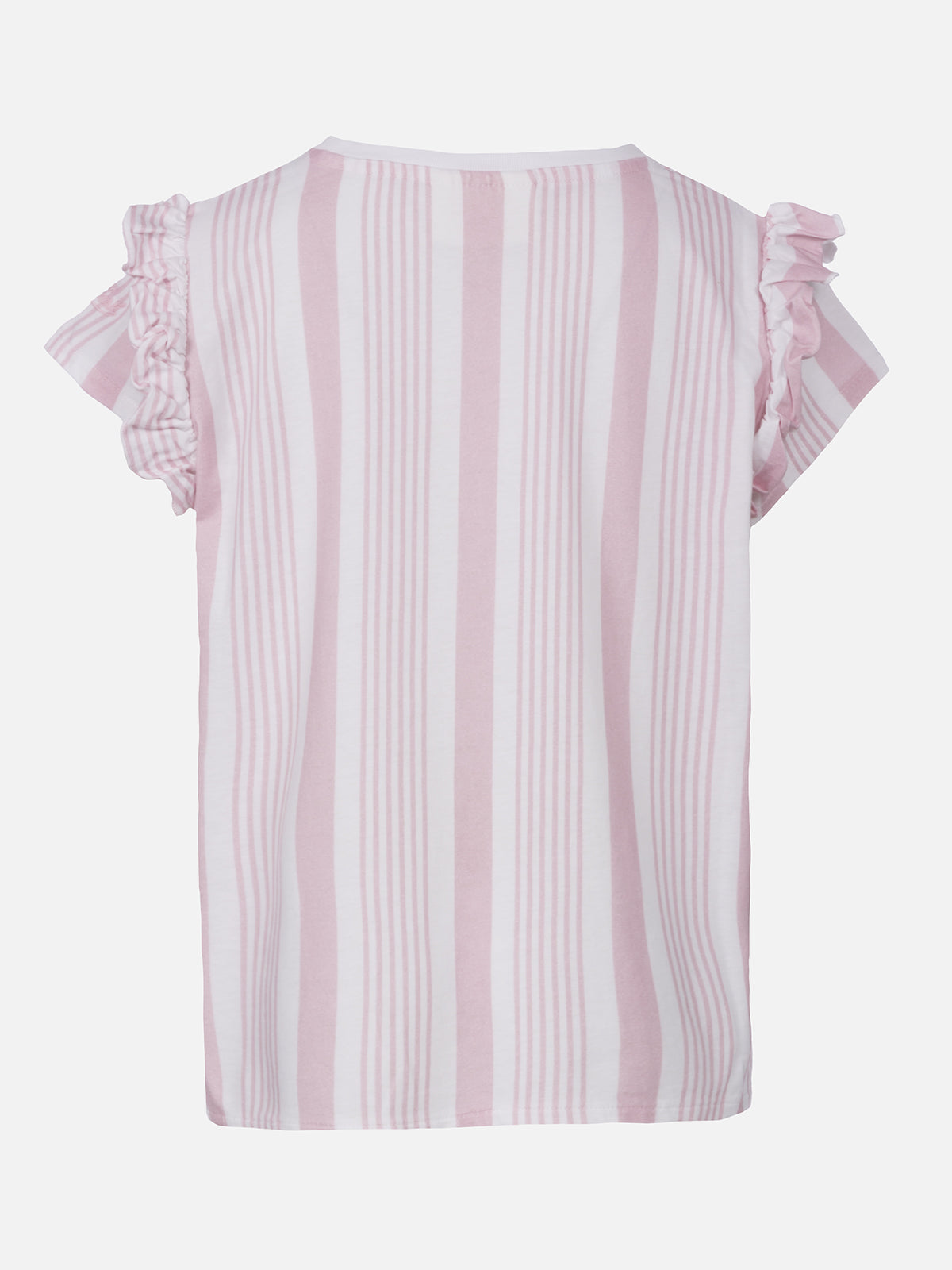 mc2-saint-barth-baby-t-shirt-da-bambina-in-cotone-rosa-con-balza image 3
