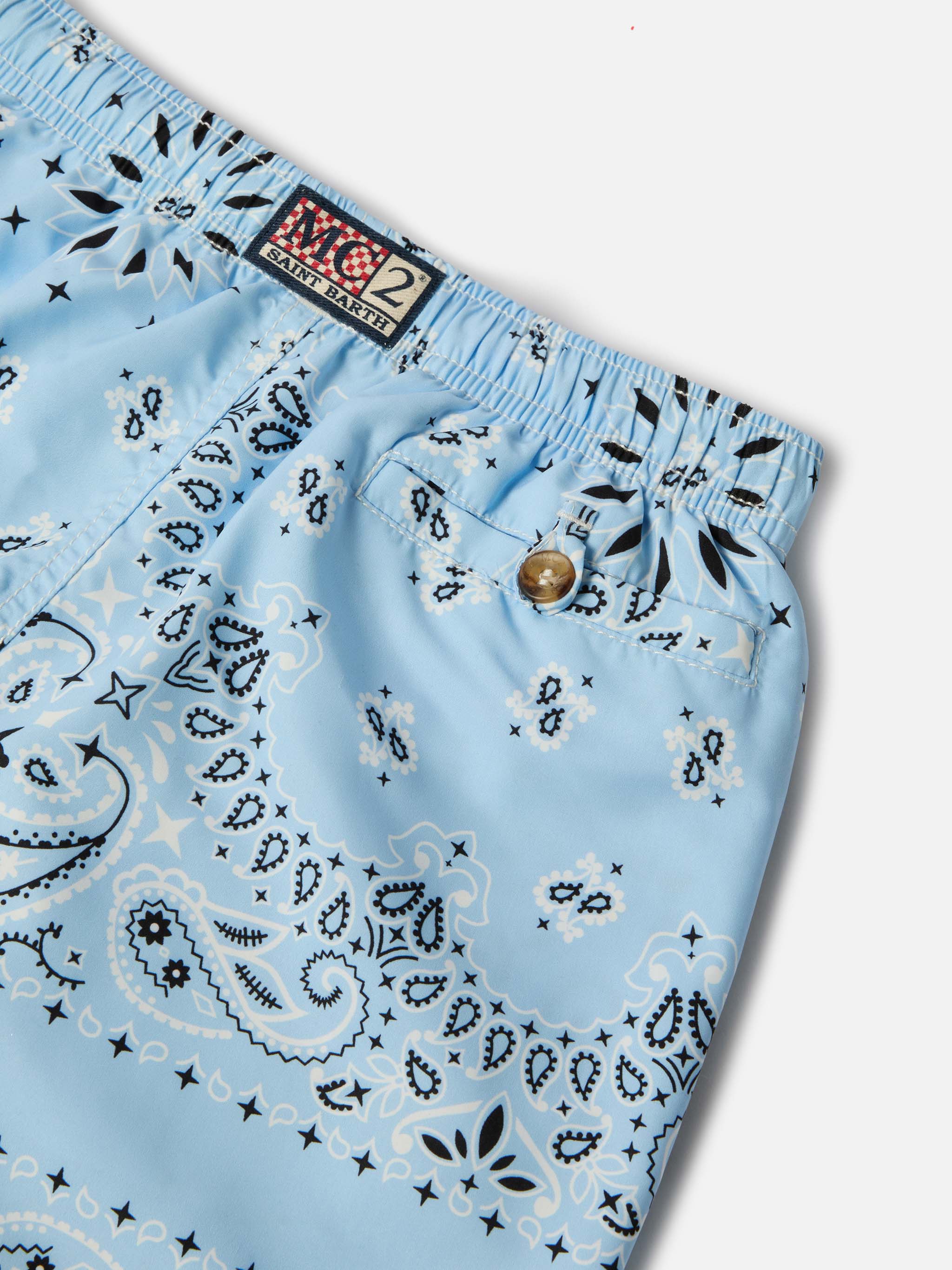 mc2-saint-barth-costume-caprese-jr-bandana-azzurra-bambino image 3