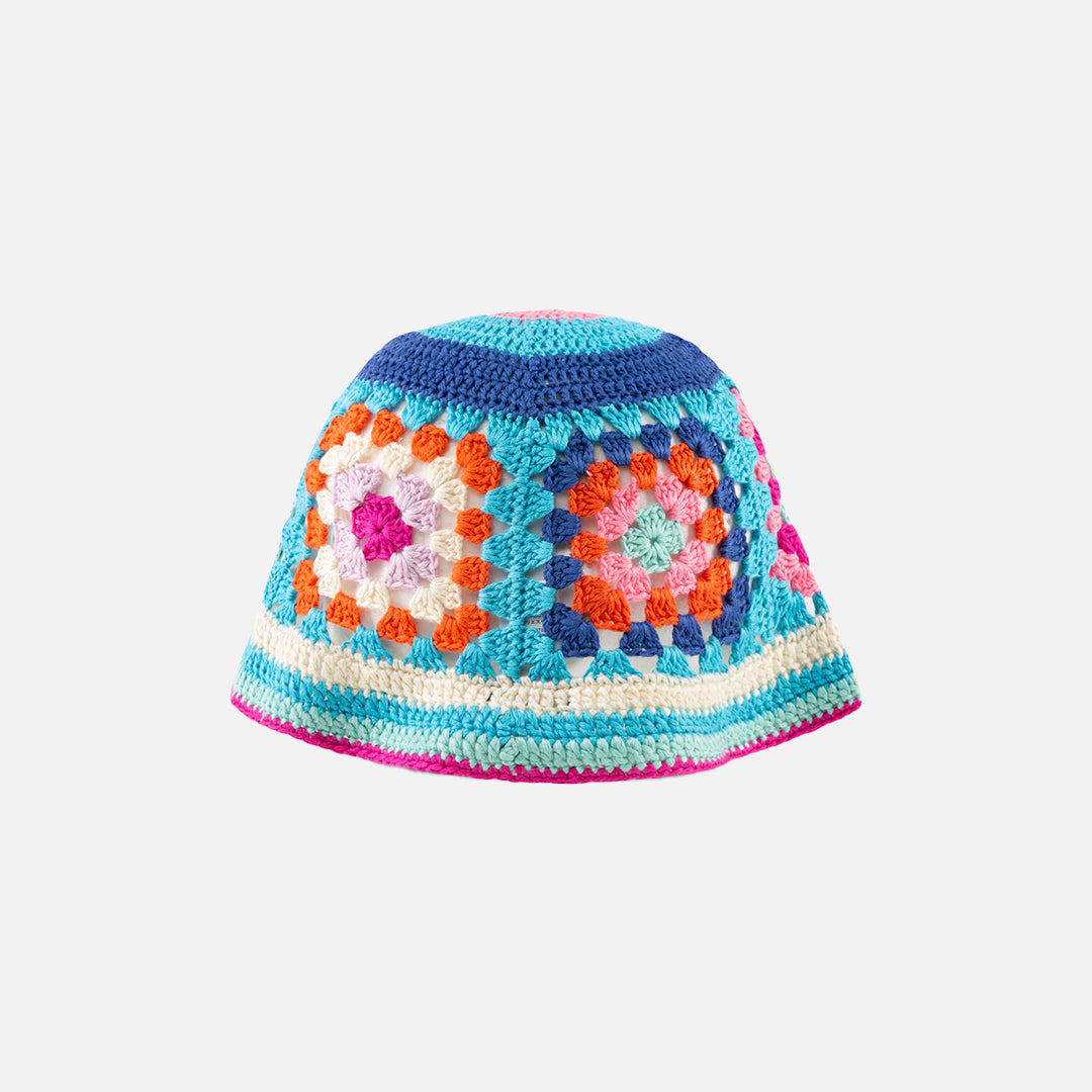 mc2-saint-barth-cappello-cloche-halima-in-crochet-azzurro-multicolore image 3