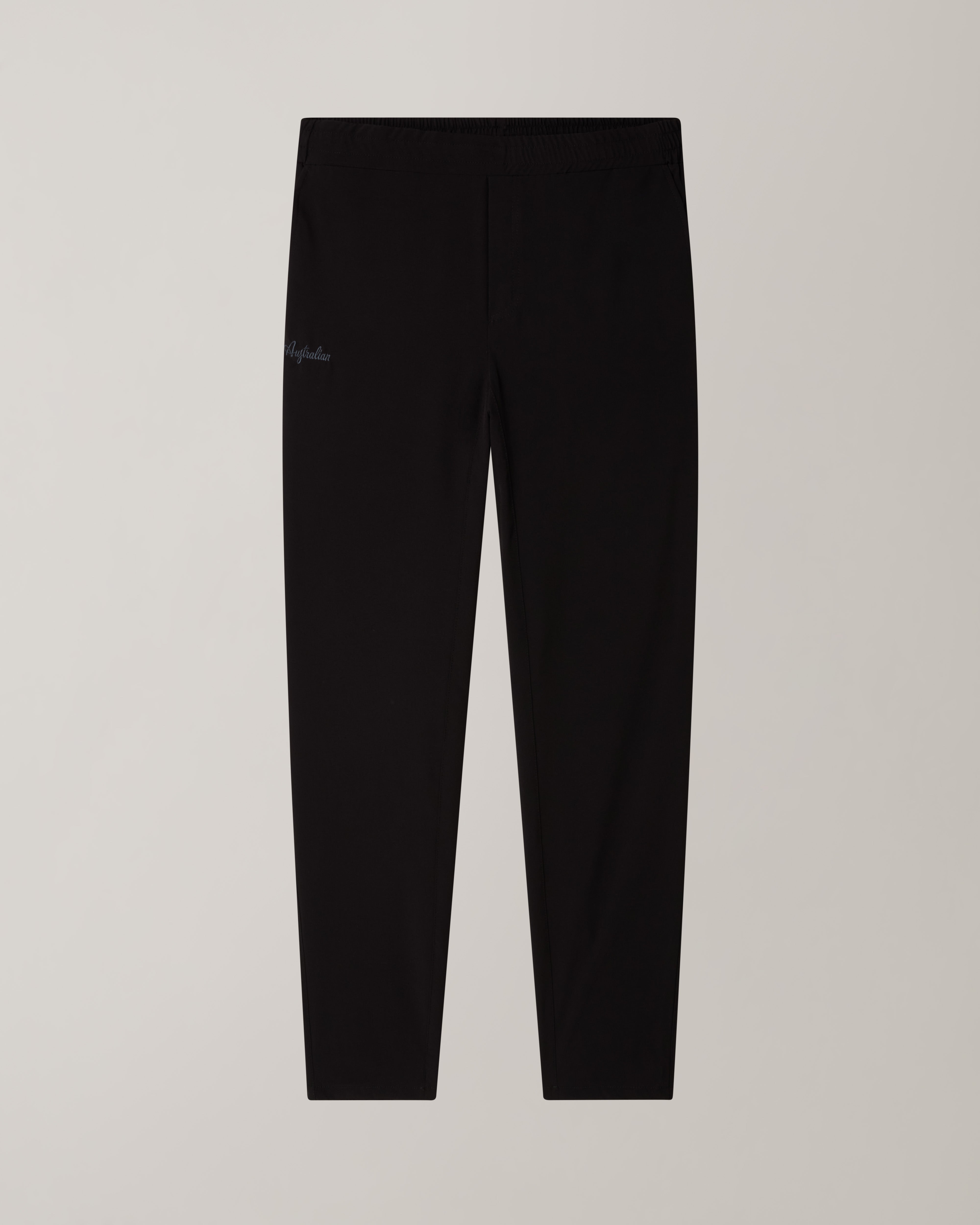 australian-easy-move-track-pant-pantalone-tuta-nero-in-slam-bi-elastico image 6