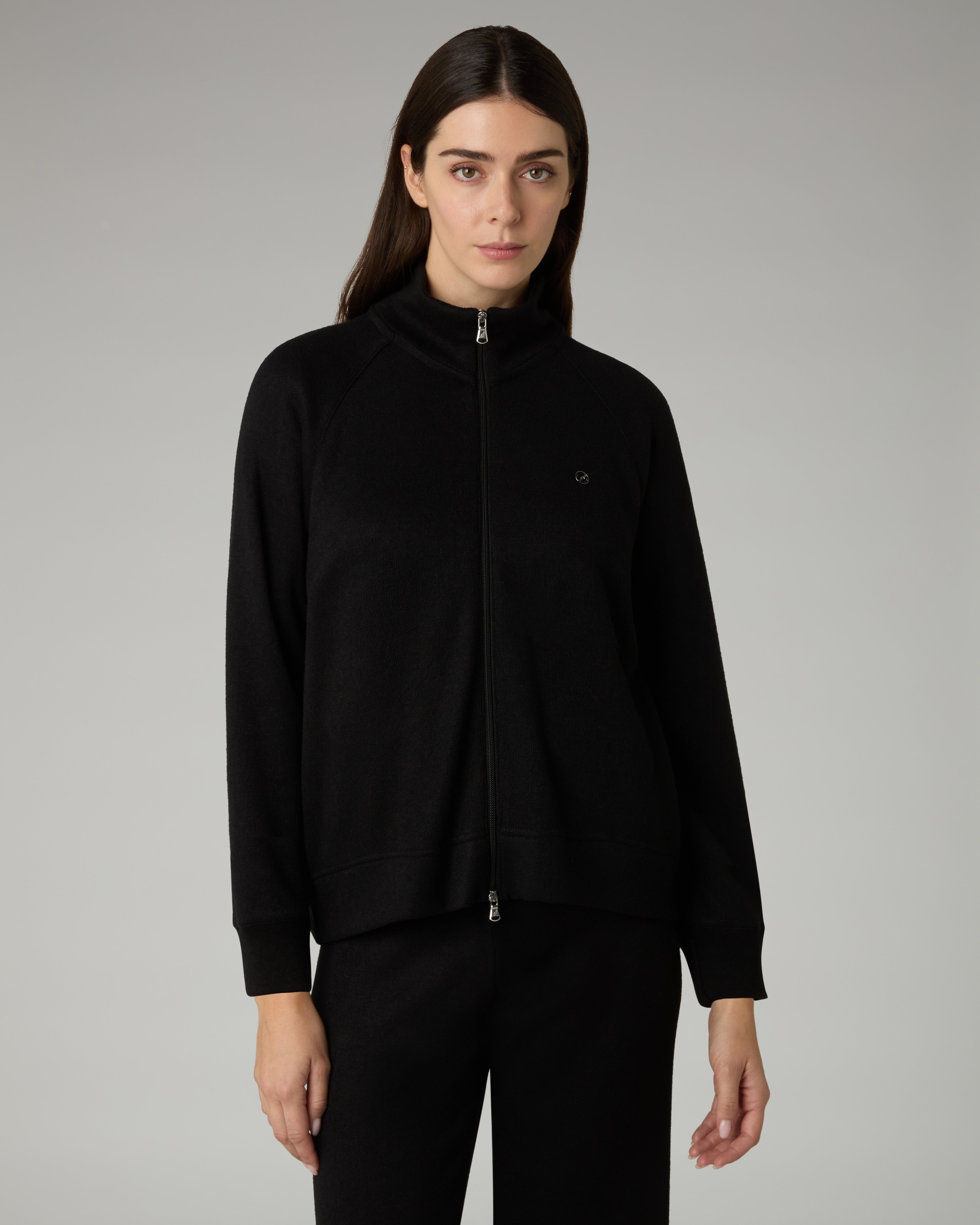 australian-comfy-minou-tracksuit-tuta-uomo-nera-in-tessuto-minou-made-in-italy image 3
