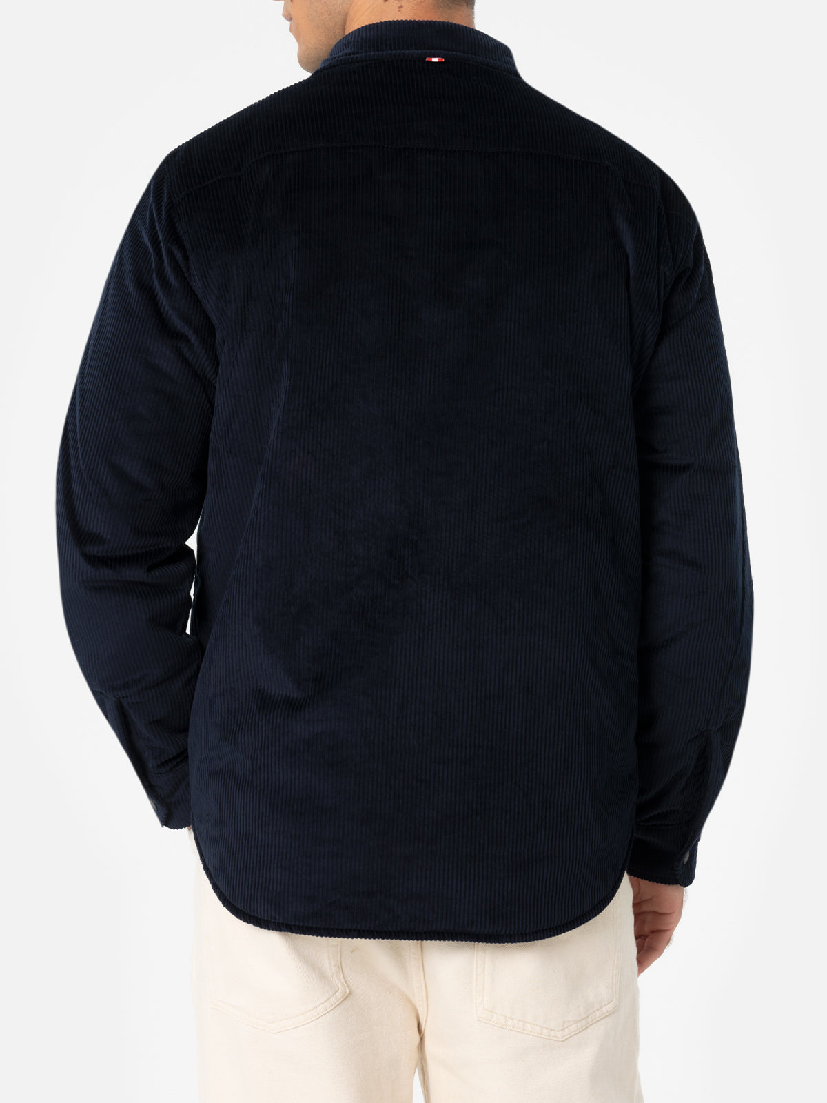 mc2-saint-barth-giacca-chalet-in-velluto-a-coste-blu-navy-da-uomo image 4