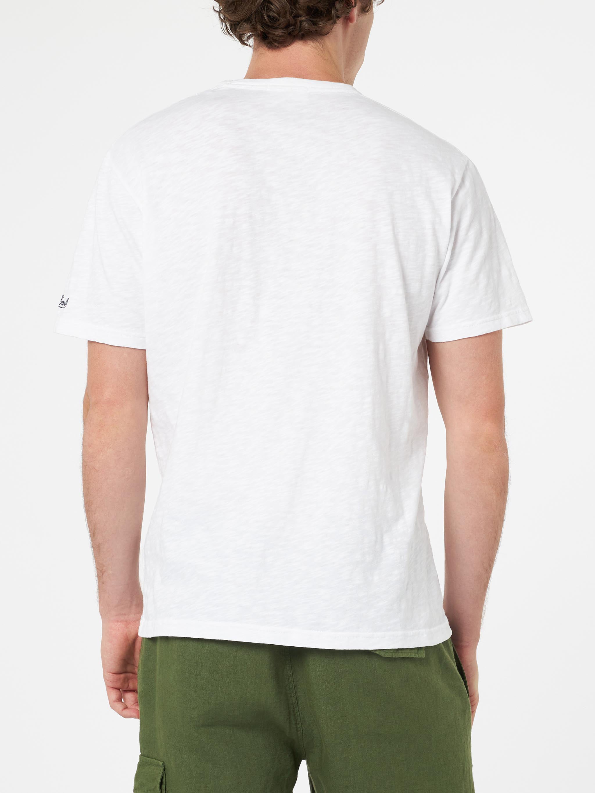 mc2-saint-barth-t-shirt-president-uomo-in-cotone-fiammato-bianco image 4