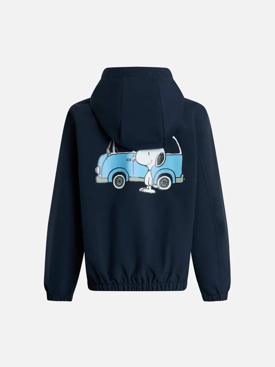 mc2-saint-barth-kauris-jr-giacca-a-vento-bambino-snoopy-peanuts-blu-navy image 1